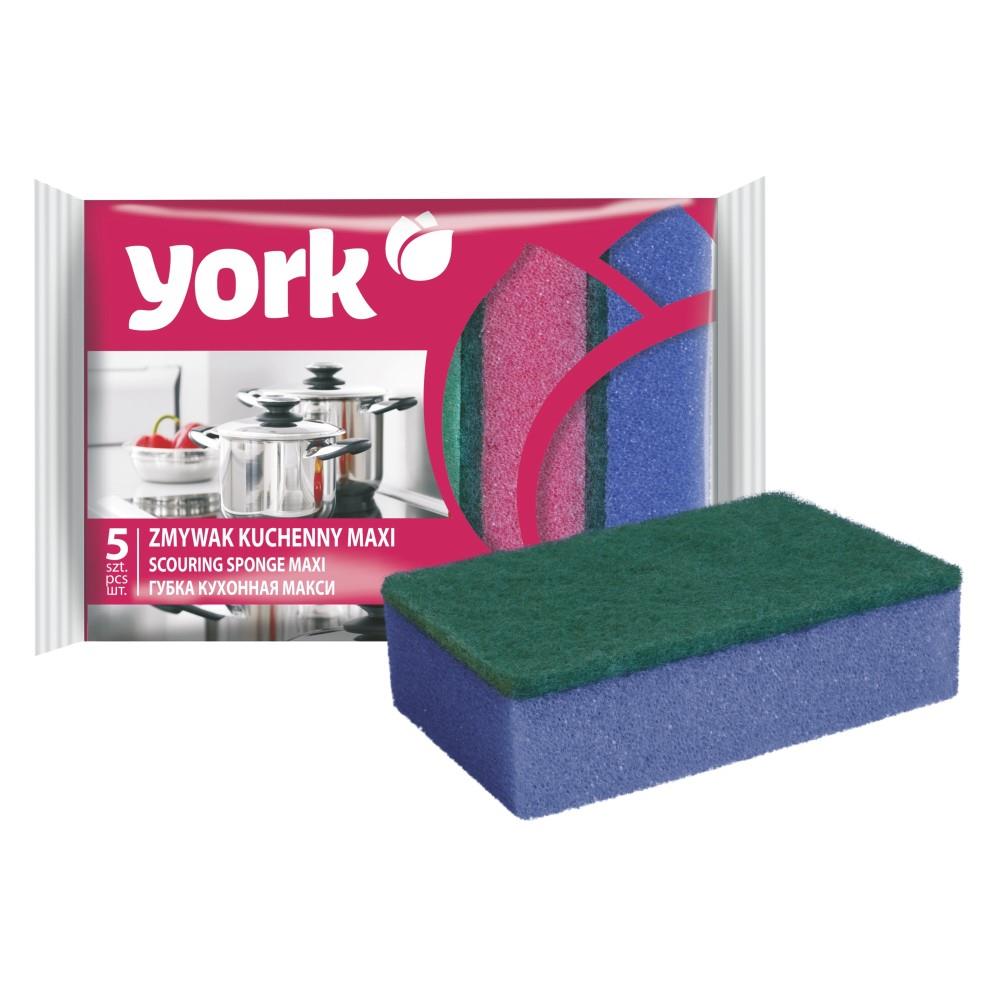 York Maxi Bulaşık Süngeri 5 Adet 030040