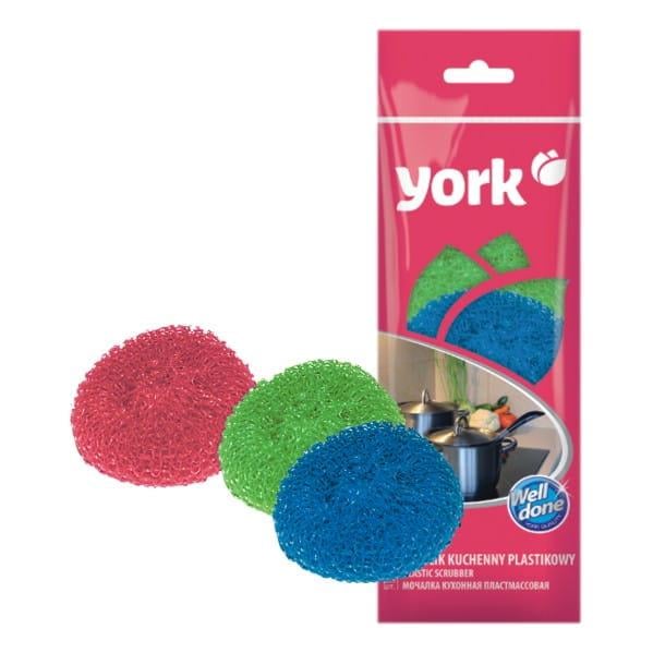 York Plastik Bulaşık Ovma Teli 3 Adet 001010