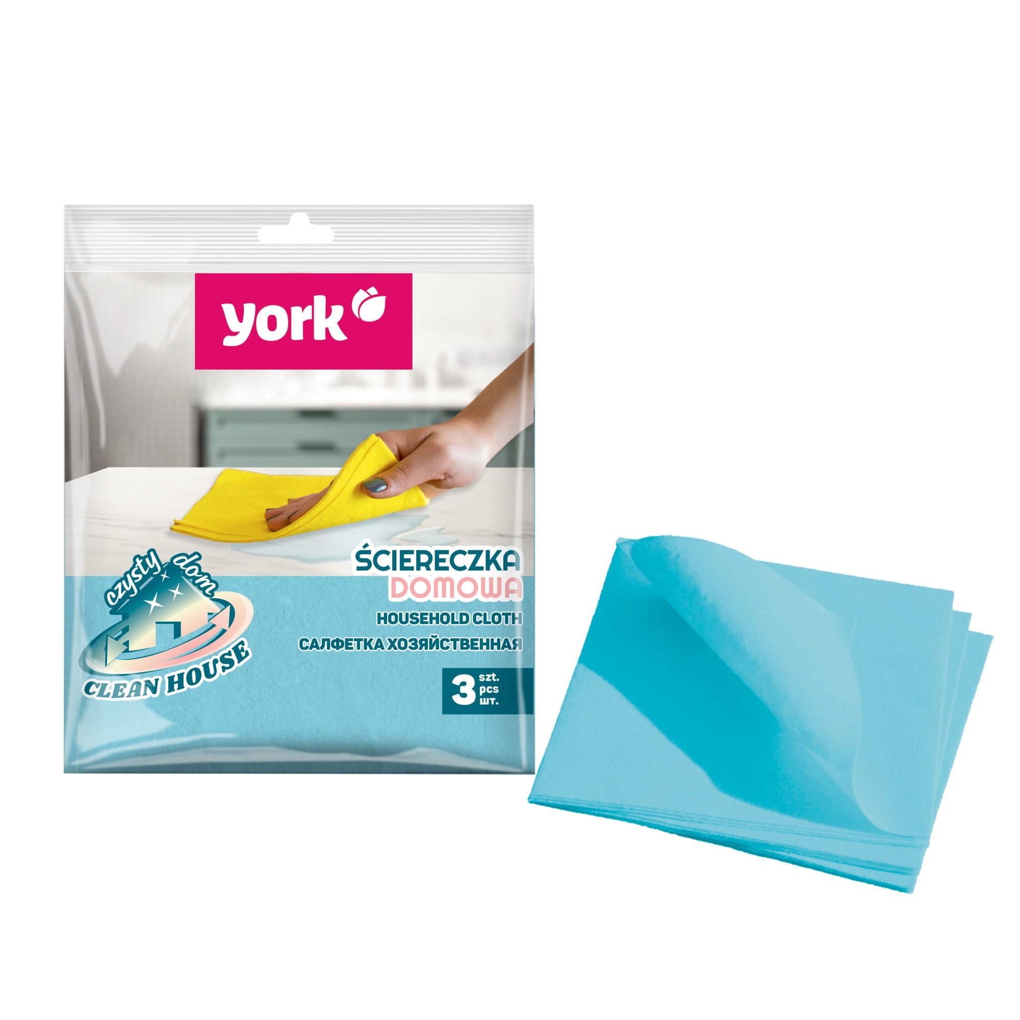 York Temizlik Bezi 35x35 cm 3 Adet 020010