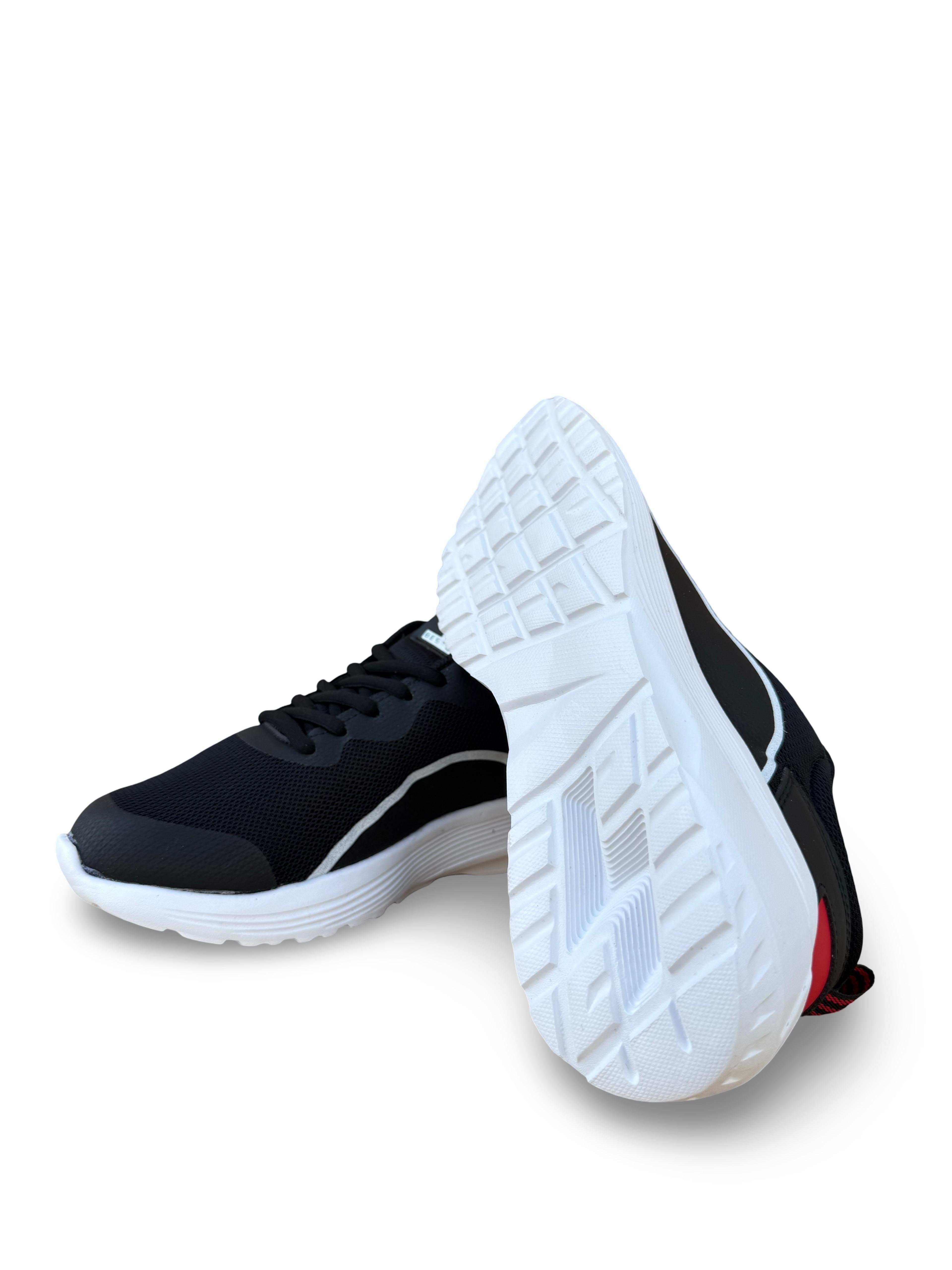 Bst 640 Unisex Yazlık Spor Ayakkabı Siyah Beyaz