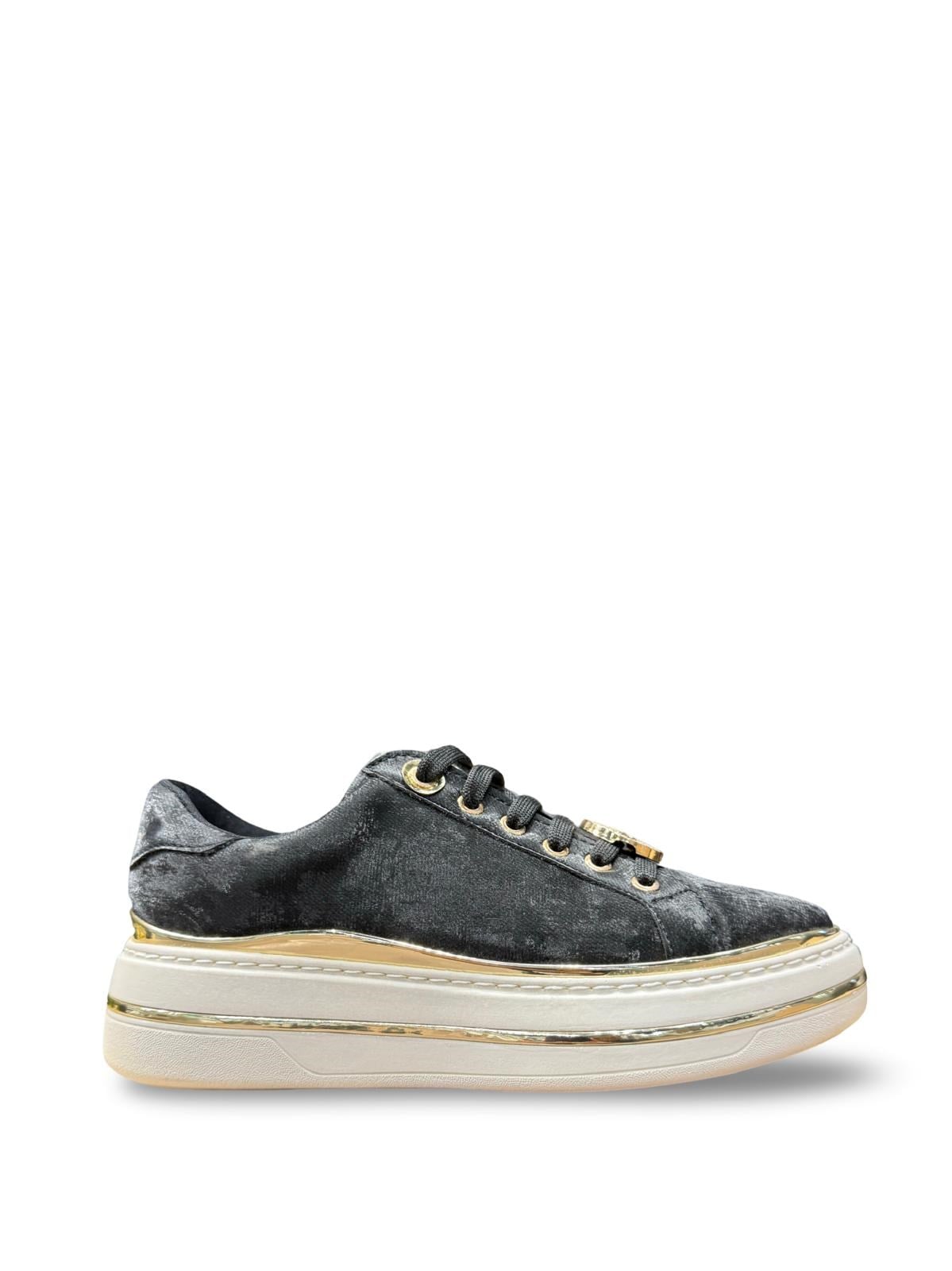 Bty1322714 Kadın Comfort Taban Sneaker Spor Siyah