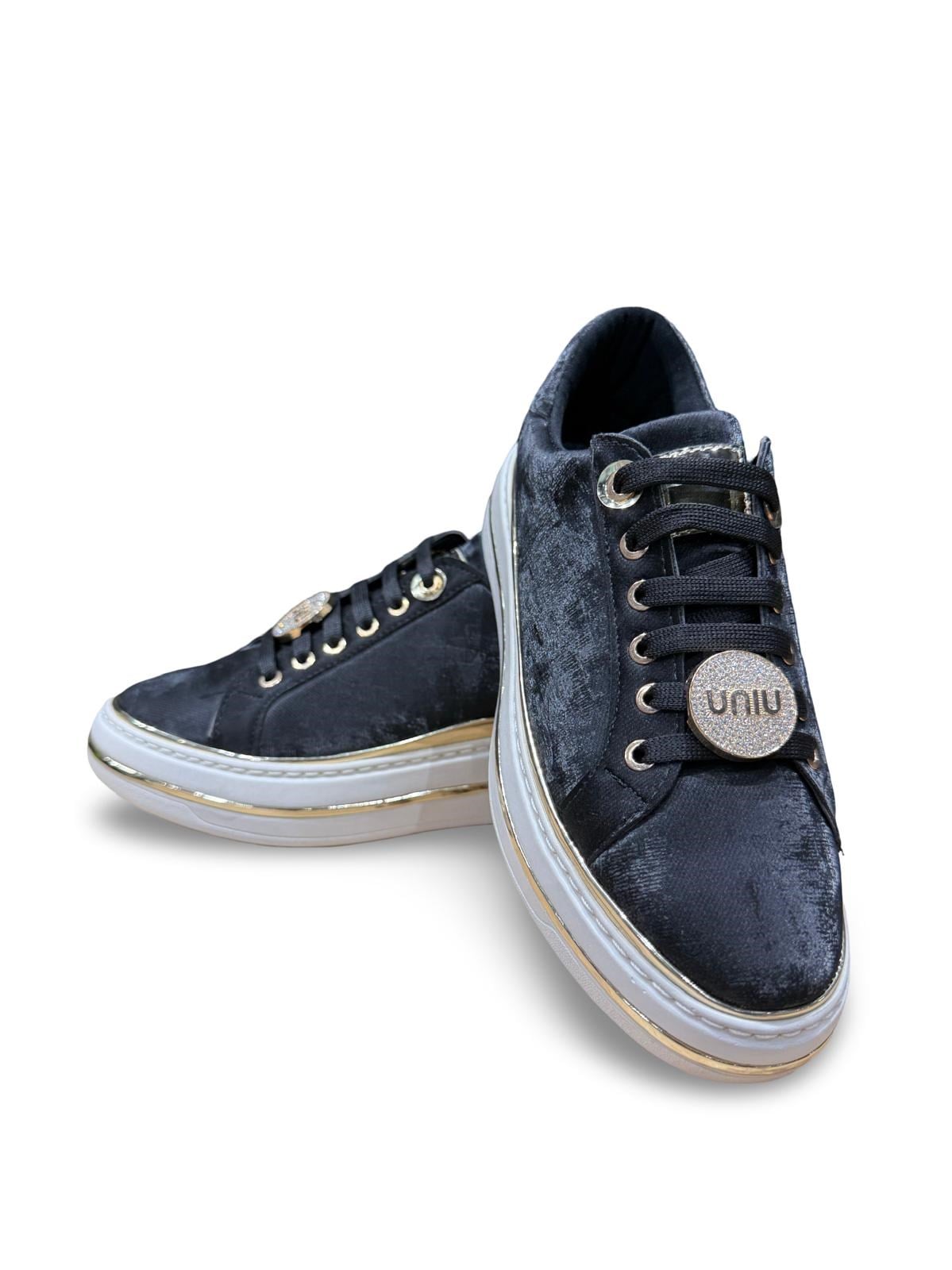 Bty1322714 Kadın Comfort Taban Sneaker Spor Siyah