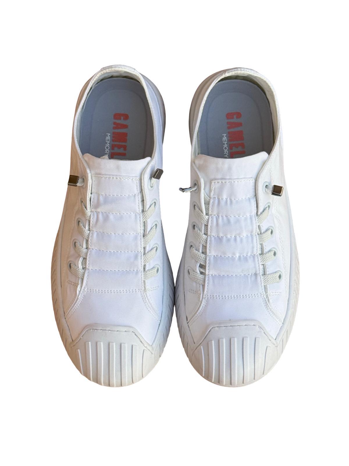 GML ZVigor Paraşüt Kumaş Unisex Günlük Ayakkabı Beyaz