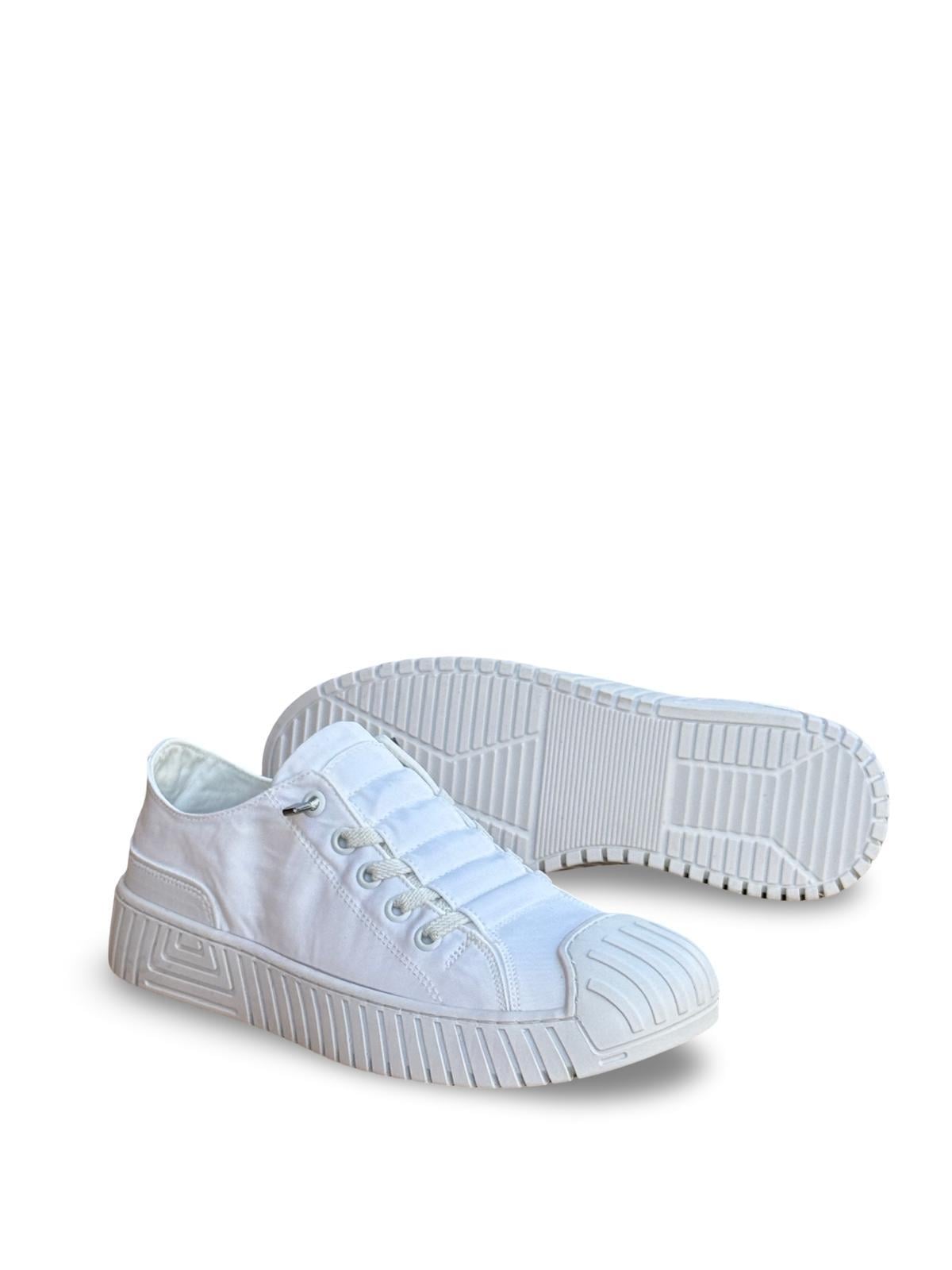 GML ZVigor Paraşüt Kumaş Unisex Günlük Ayakkabı Beyaz