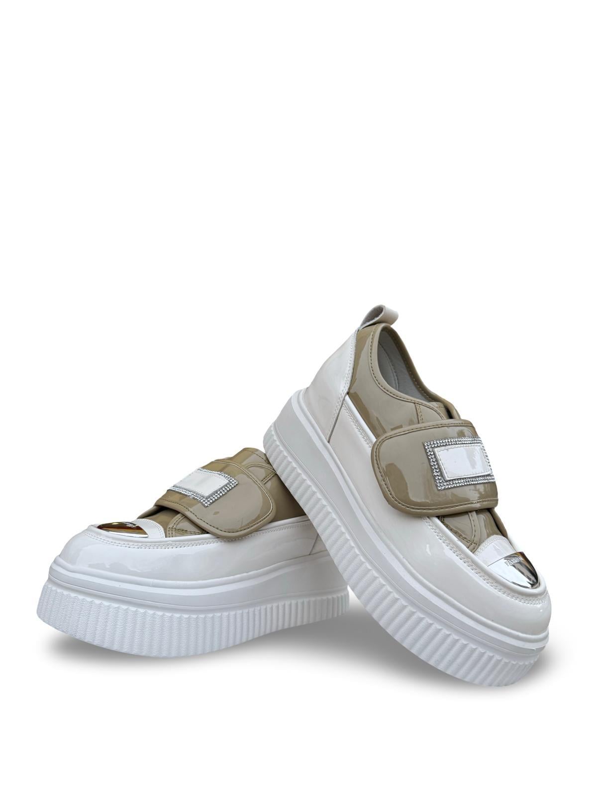 Guja 24K373 Dolgu Taban Kadın Sneakers Bej