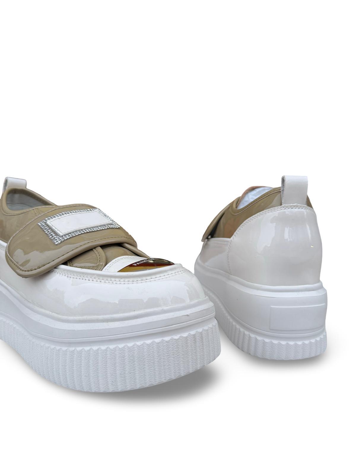 Guja 24K373 Dolgu Taban Kadın Sneakers Bej