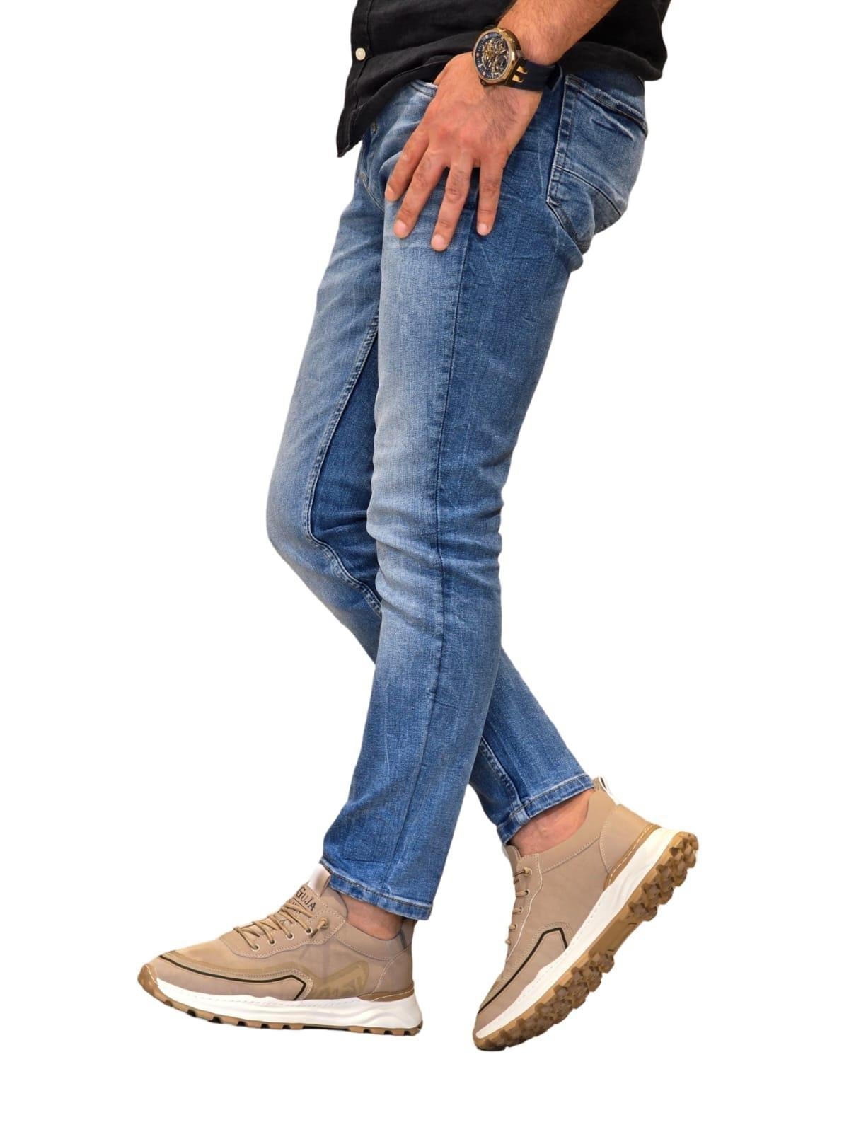 Guja 24k502   Hafif Taban Erkek Sneaker & Spor Bej
