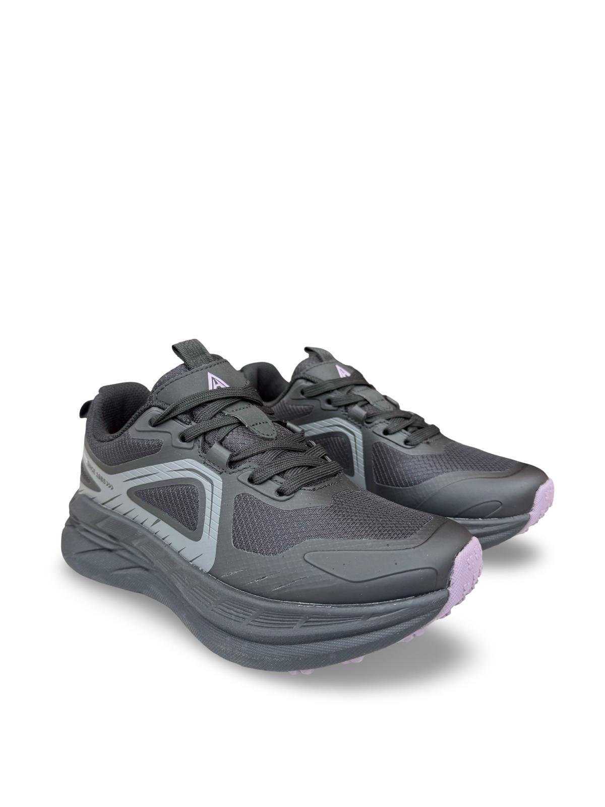 HM350926B Unisex Comfort Taban Sneaker Spor Siyah
