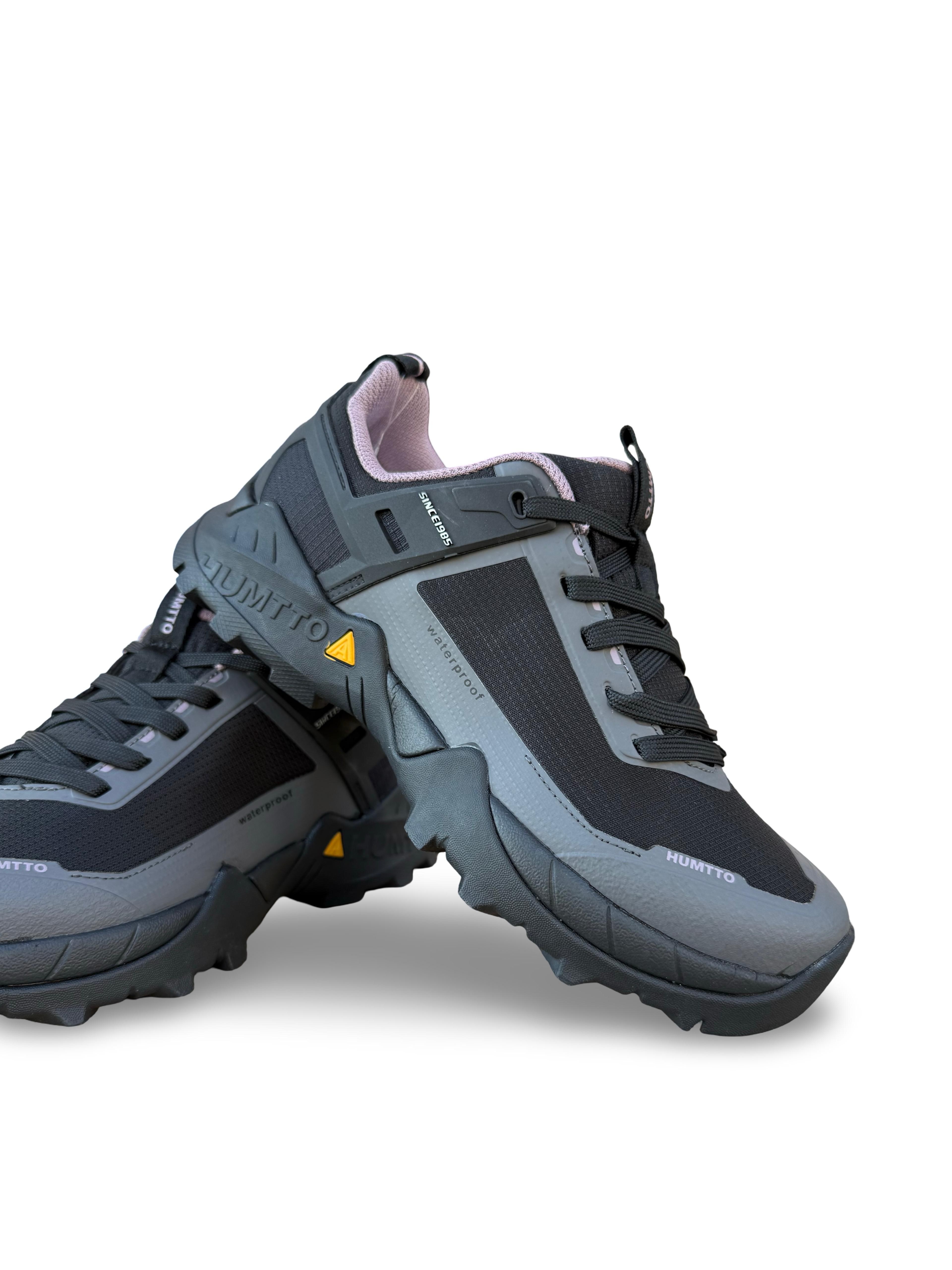 Humtto 171790B Kadın Waterproof Sneaker Spor Siyah