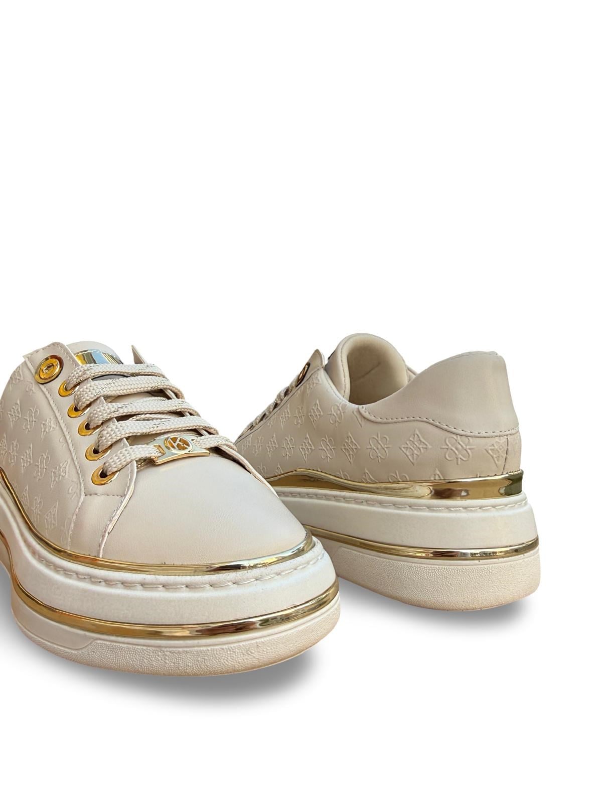 K73-2711 Eva Taban Kadın Sneaker Bej
