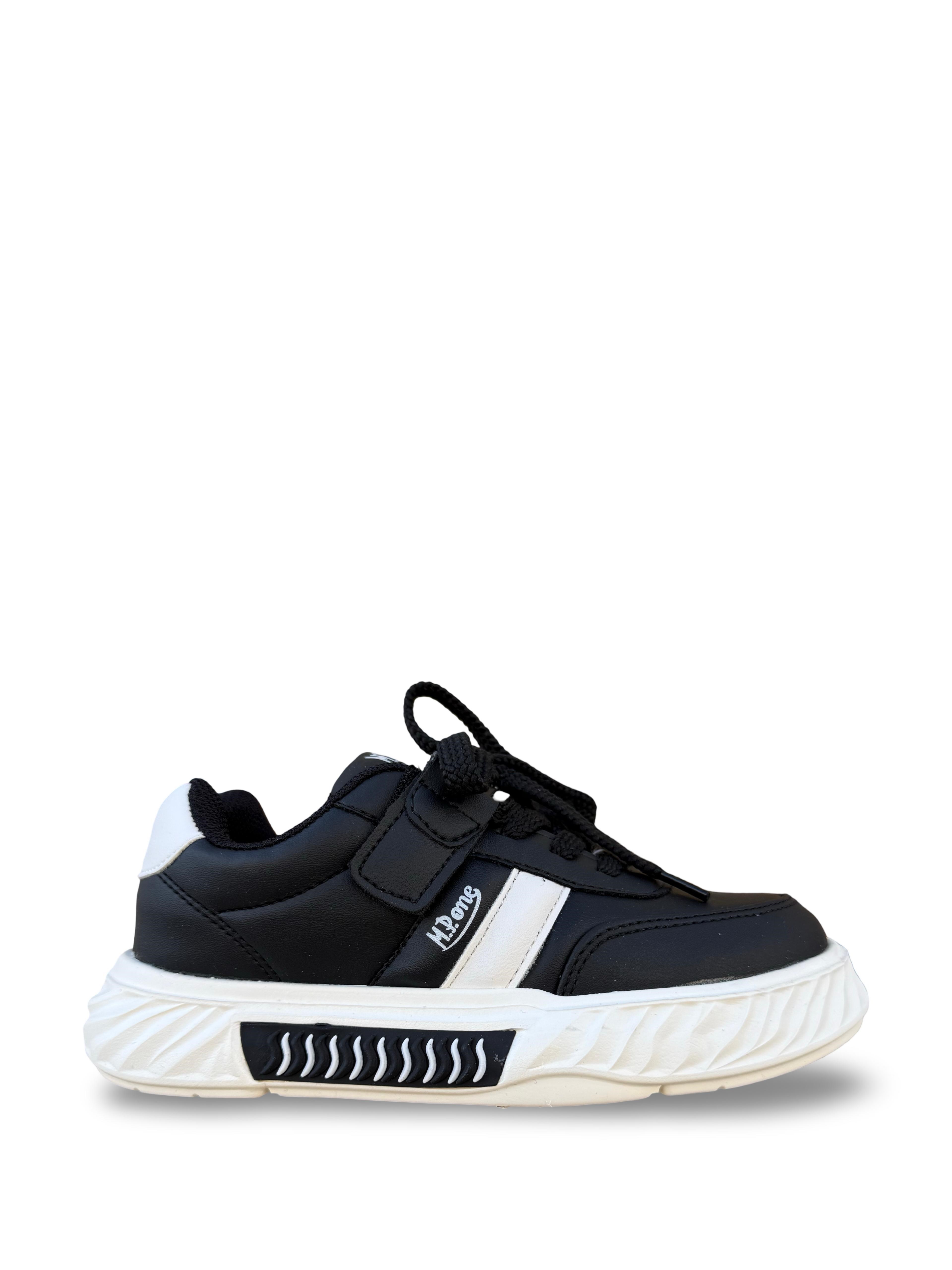 Mp 3521ft Çocuk Spor Sneaker Ayakkabı Siyah Beyaz