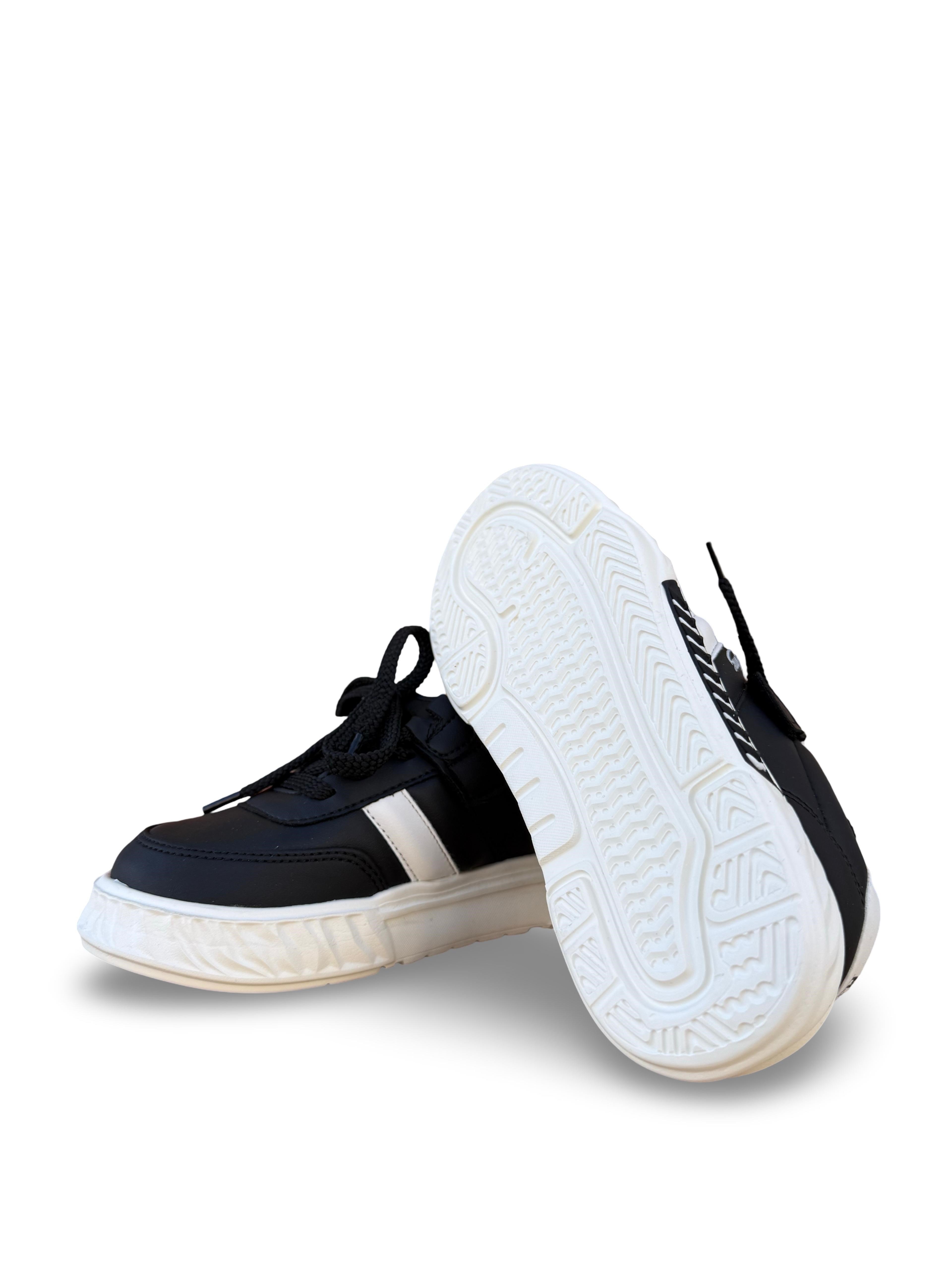 Mp 3521ft Çocuk Spor Sneaker Ayakkabı Siyah Beyaz