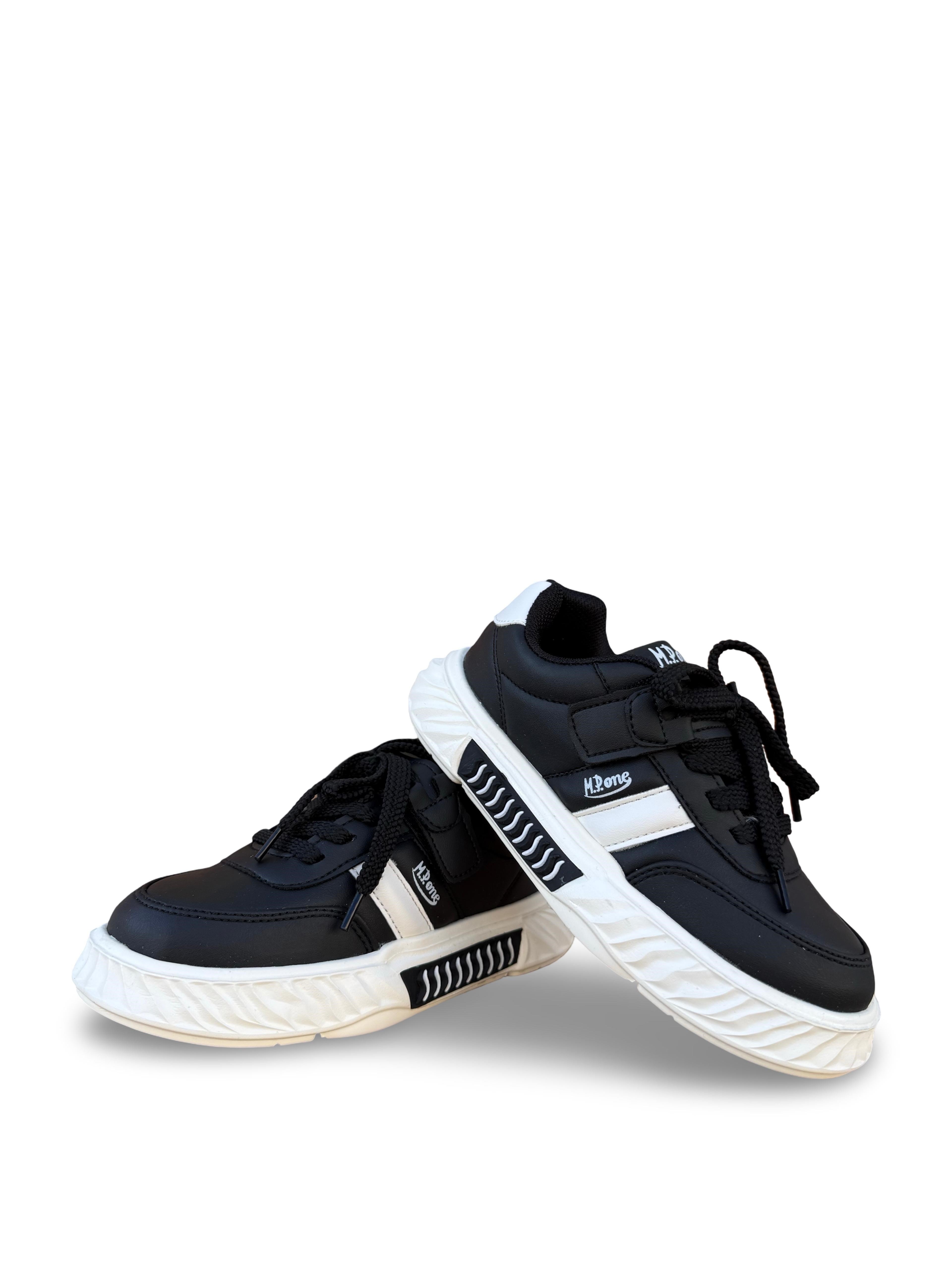 Mp 3521ft Çocuk Spor Sneaker Ayakkabı Siyah Beyaz