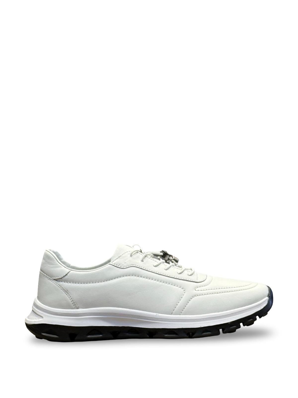 P.Cardin 43255 Hakiki Deri Erkek Comfort Taban Casual Beyaz