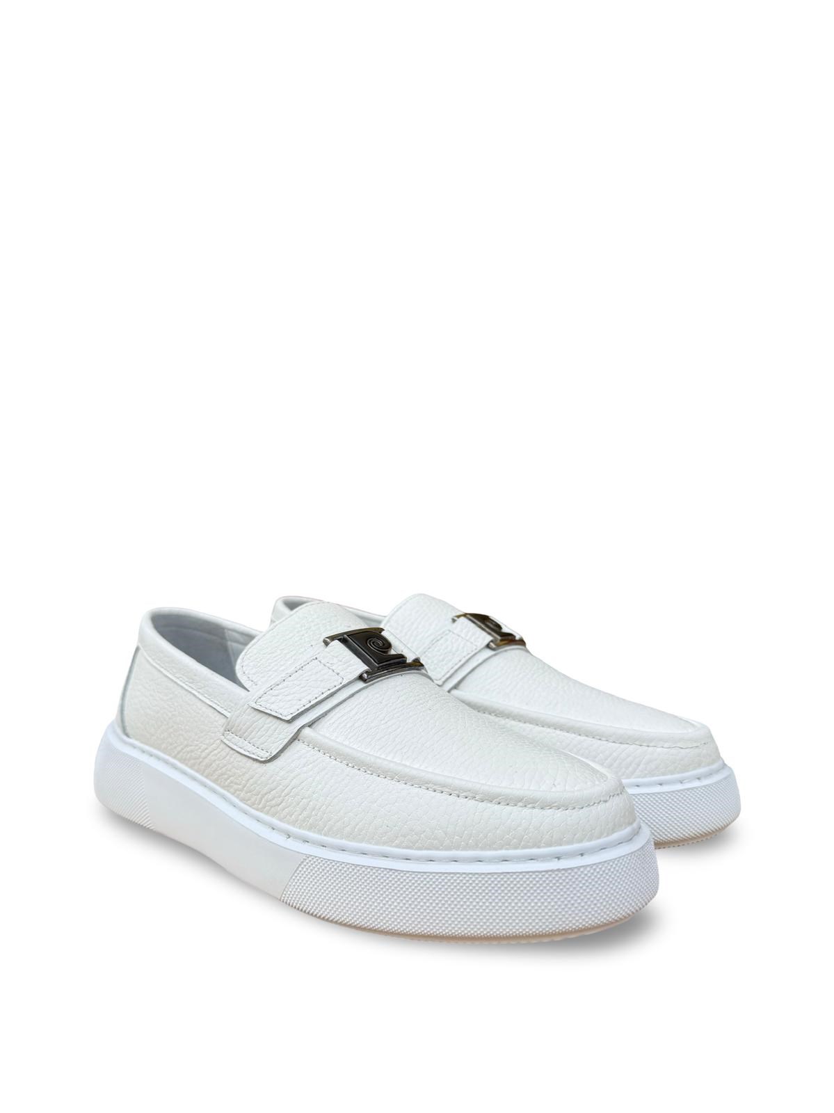 P.Cardin 192604 Hakiki Deri Erkek Loafer Ayakkabı Beyaz