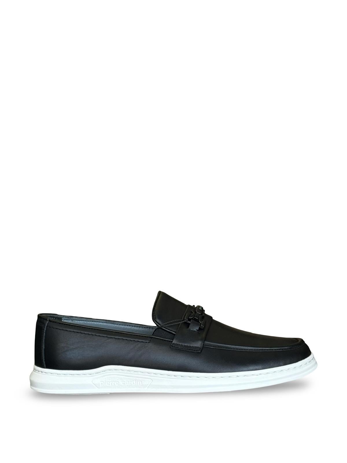 P.cardin 191074  Hakiki Deri Erkek Loafer Babet Siyah