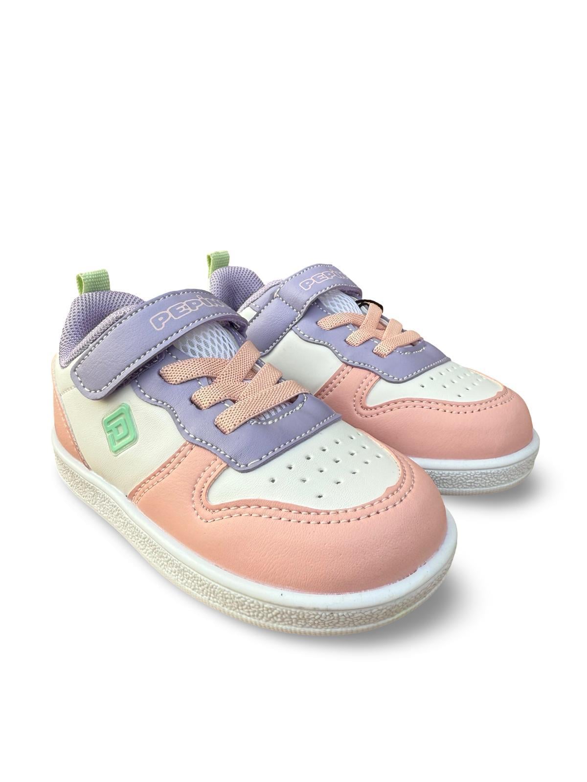 Pepino 1204 Bb  Bebe Spor Ayakkabı Beyaz Pudra