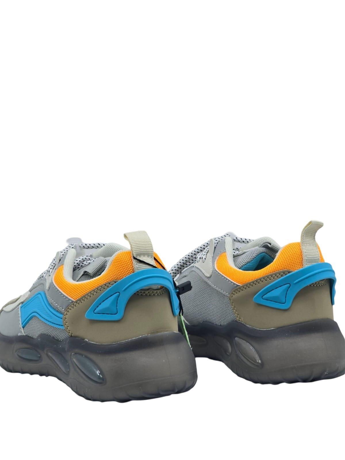 Pepino 1668Flt Şeffaf Air Taban Çocuk Sneaker Ayakkabı Gri