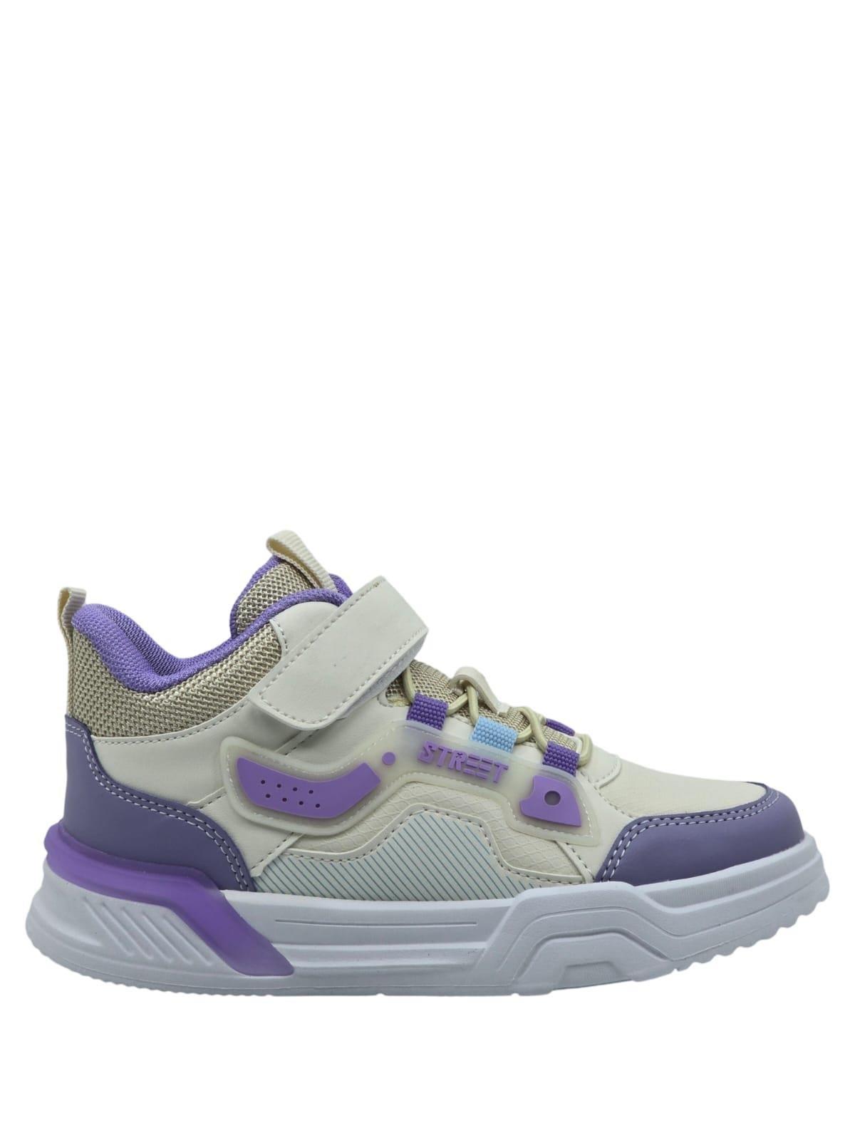 Pepino 1726Flt Çocuk Boğazlı Sneaker Krem