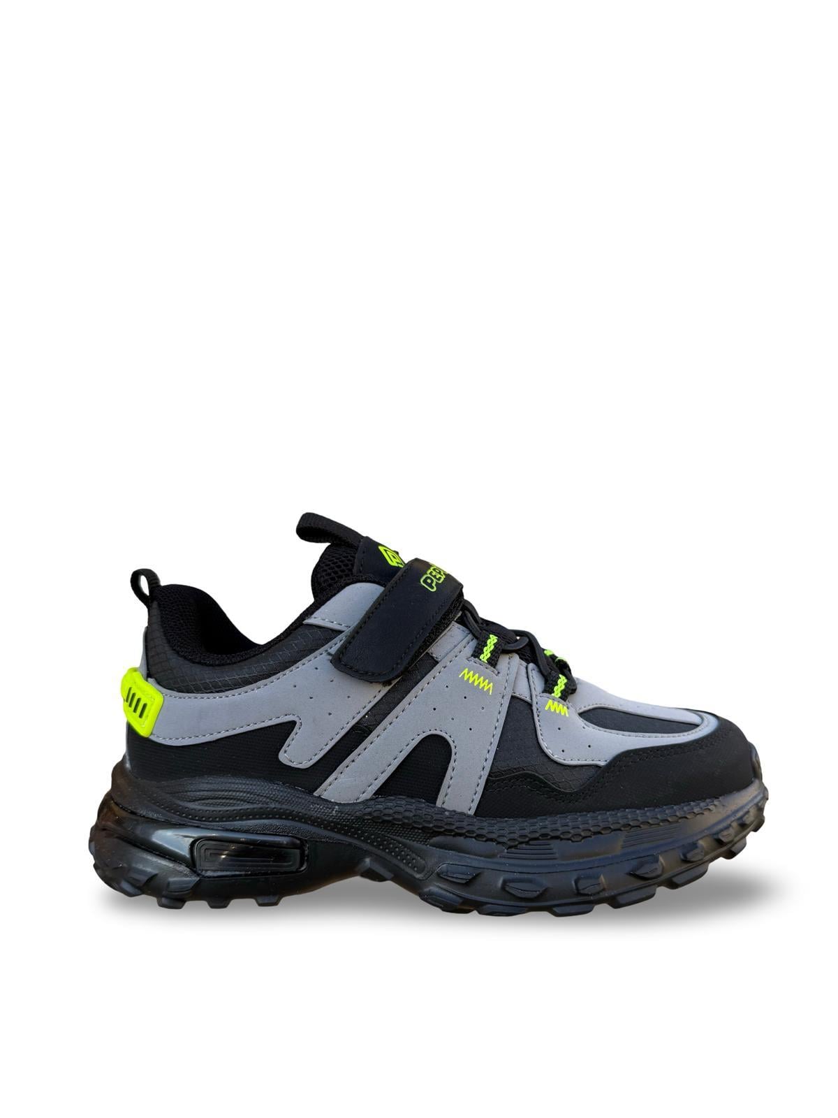 Pepino 1734Flt Çocuk Sneakers & Spor Siyah Füme