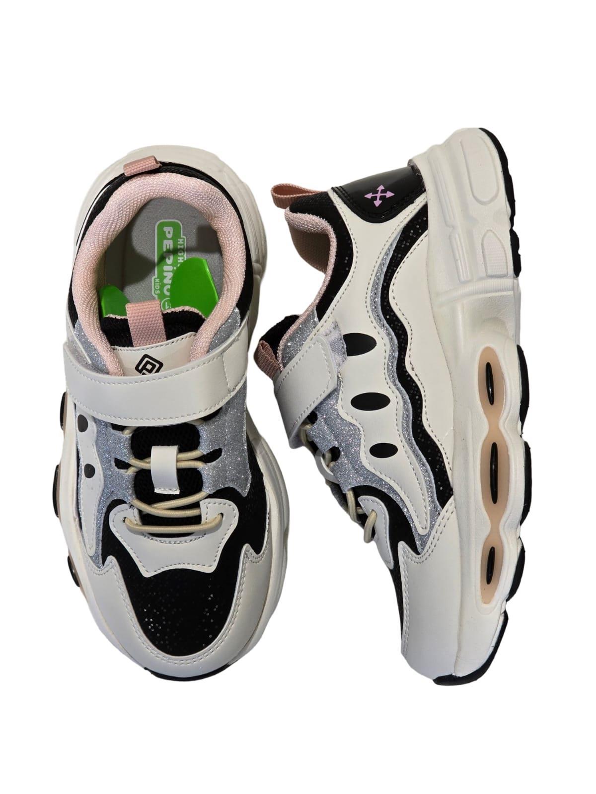 Pepino 1751 Çocuk Sneakers & Spor Siyah Krem