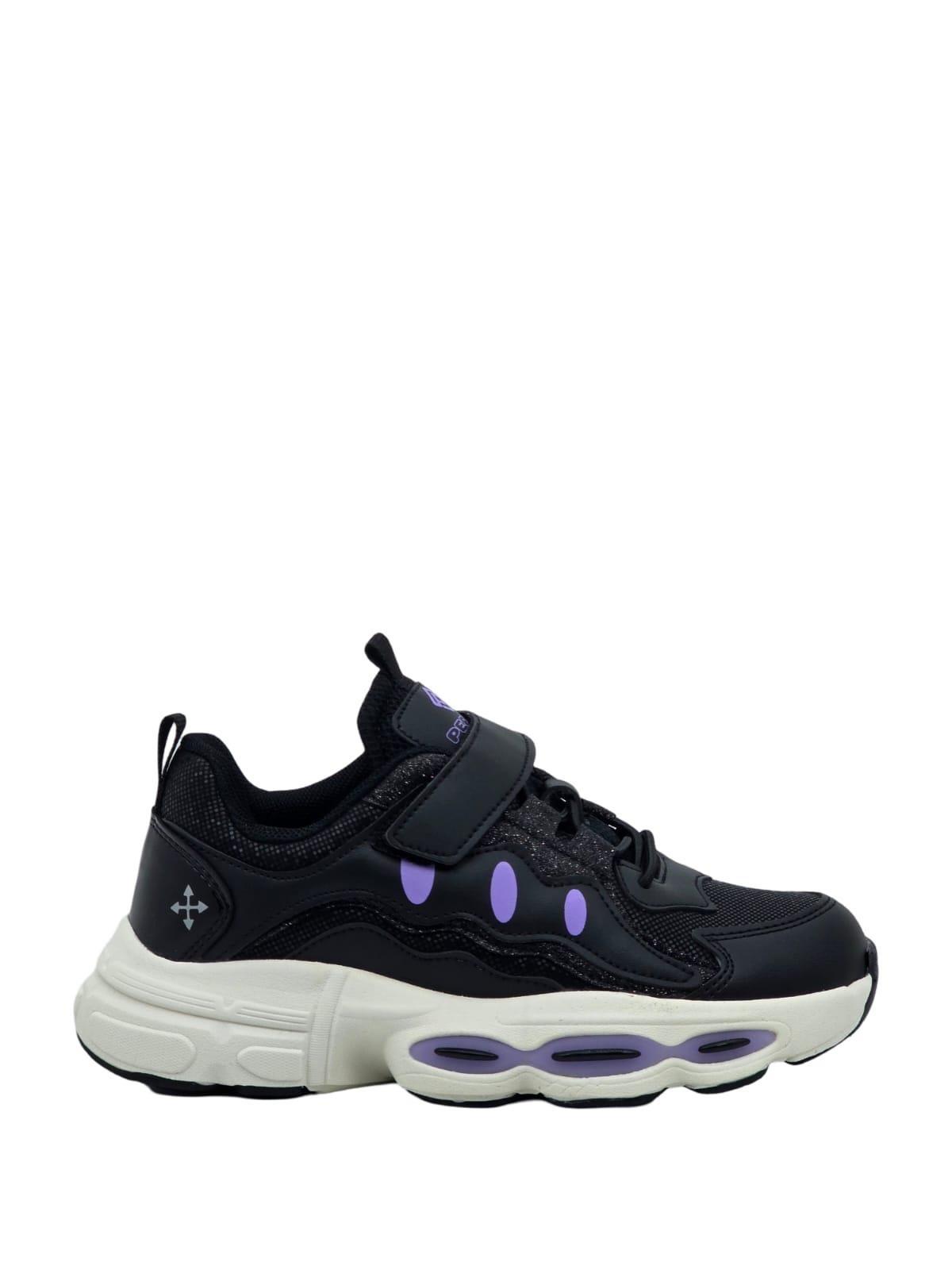 Pepino 1751 Çocuk Sneakers & Spor Siyah Lila