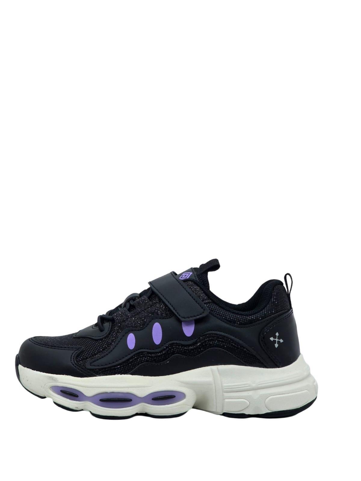 Pepino 1751 Çocuk Sneakers & Spor Siyah Lila