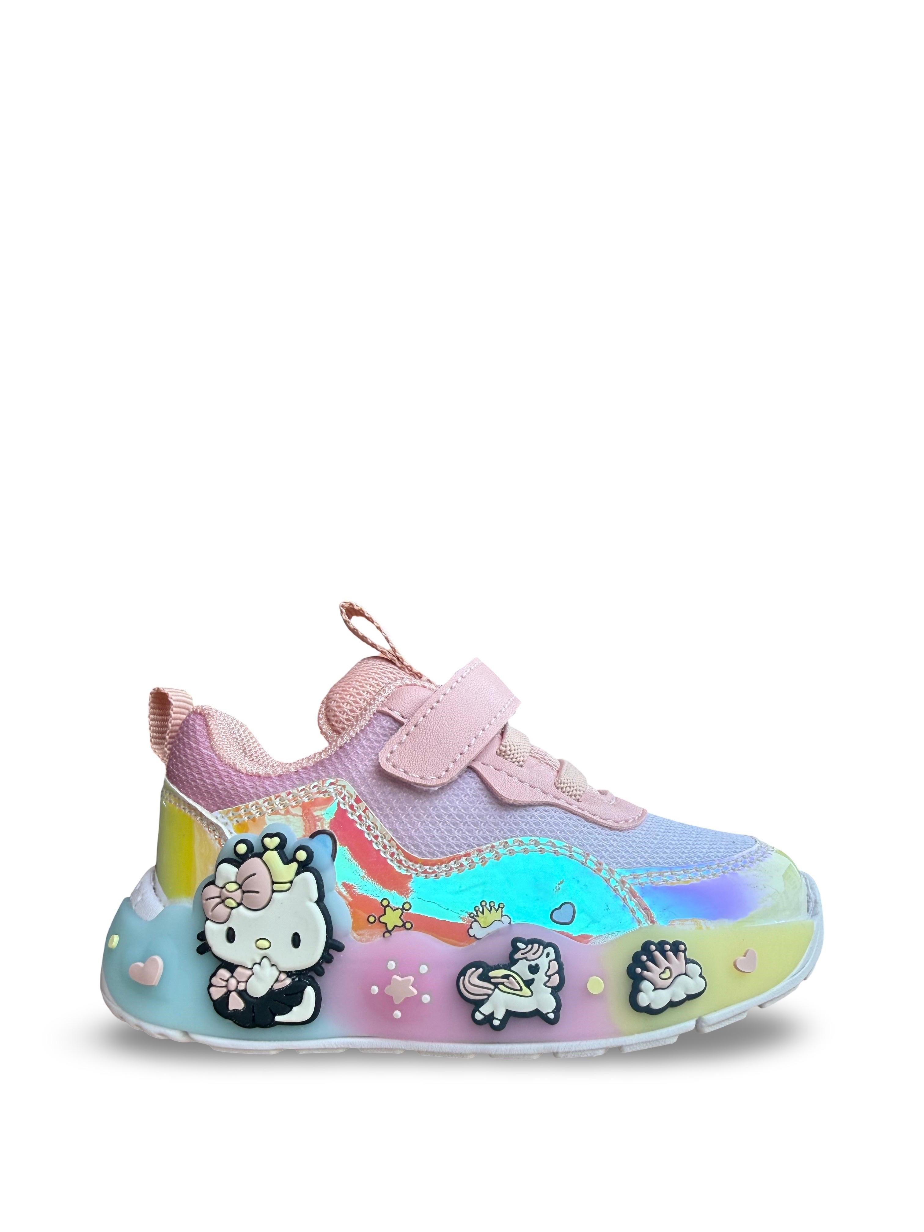 Pepino 2184Bb Kız Bebe Sneaker Beyaz Pudra