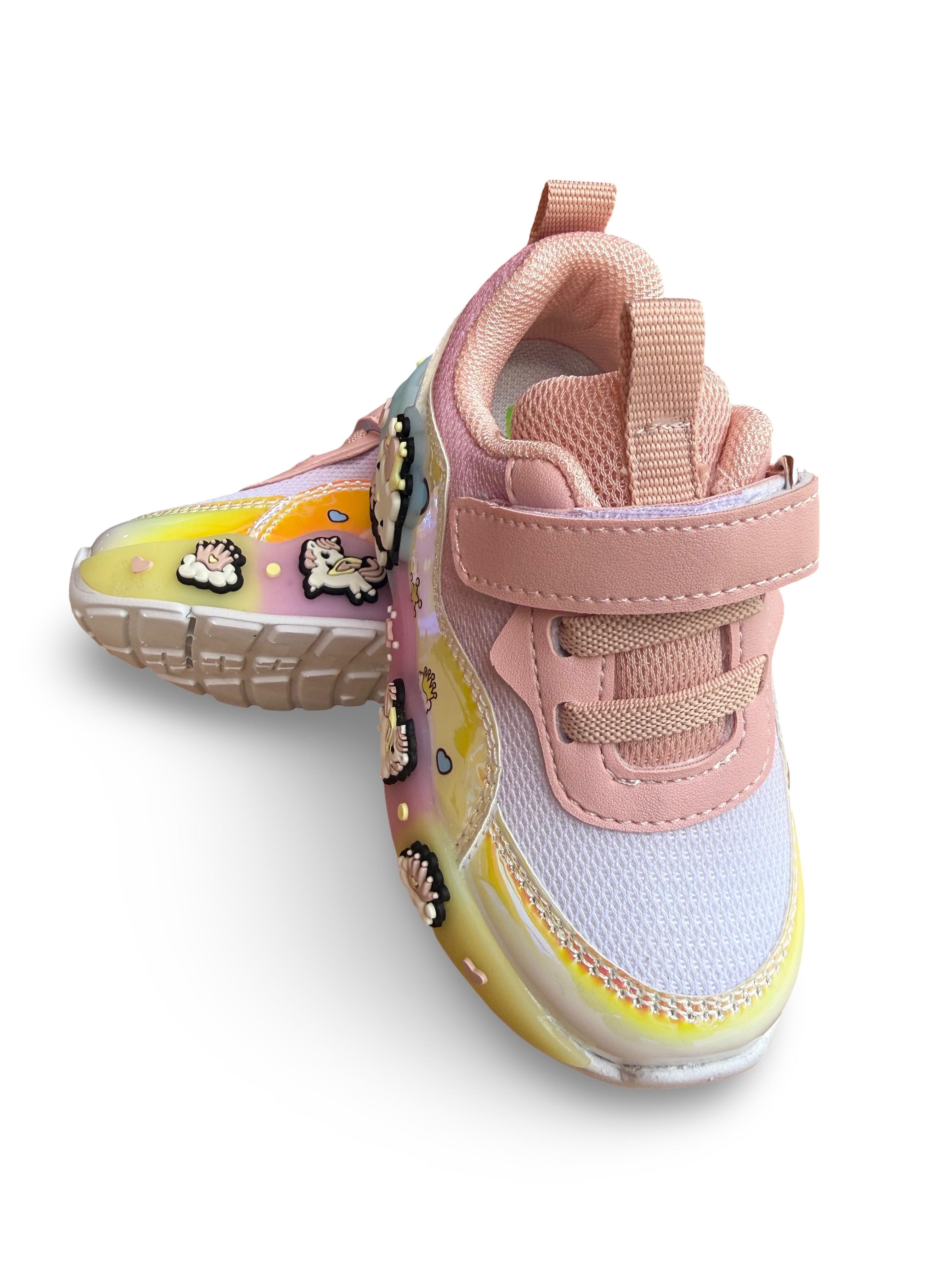Pepino 2184Bb Kız Bebe Sneaker Beyaz Pudra
