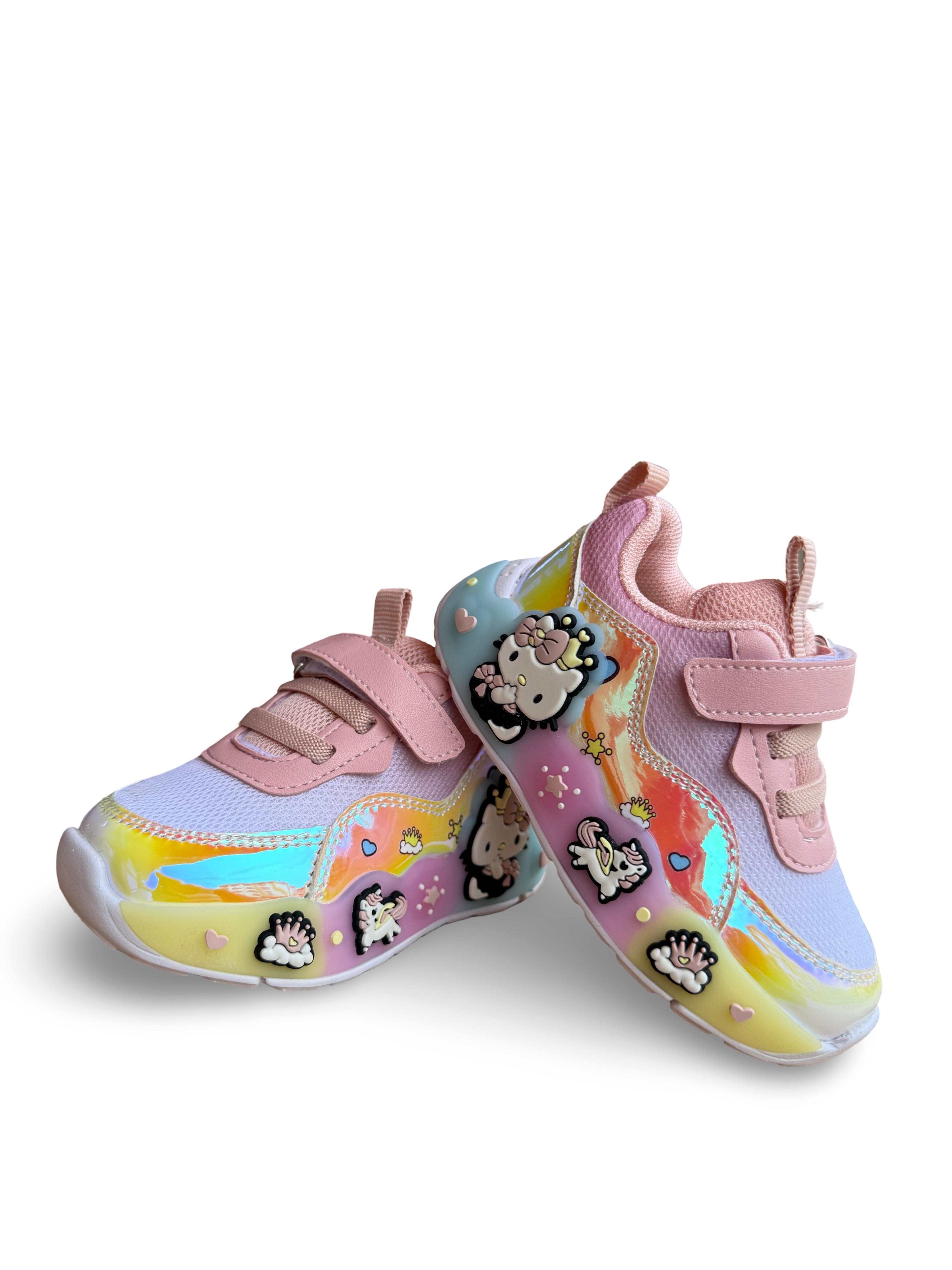 Pepino 2184Bb Kız Bebe Sneaker Beyaz Pudra
