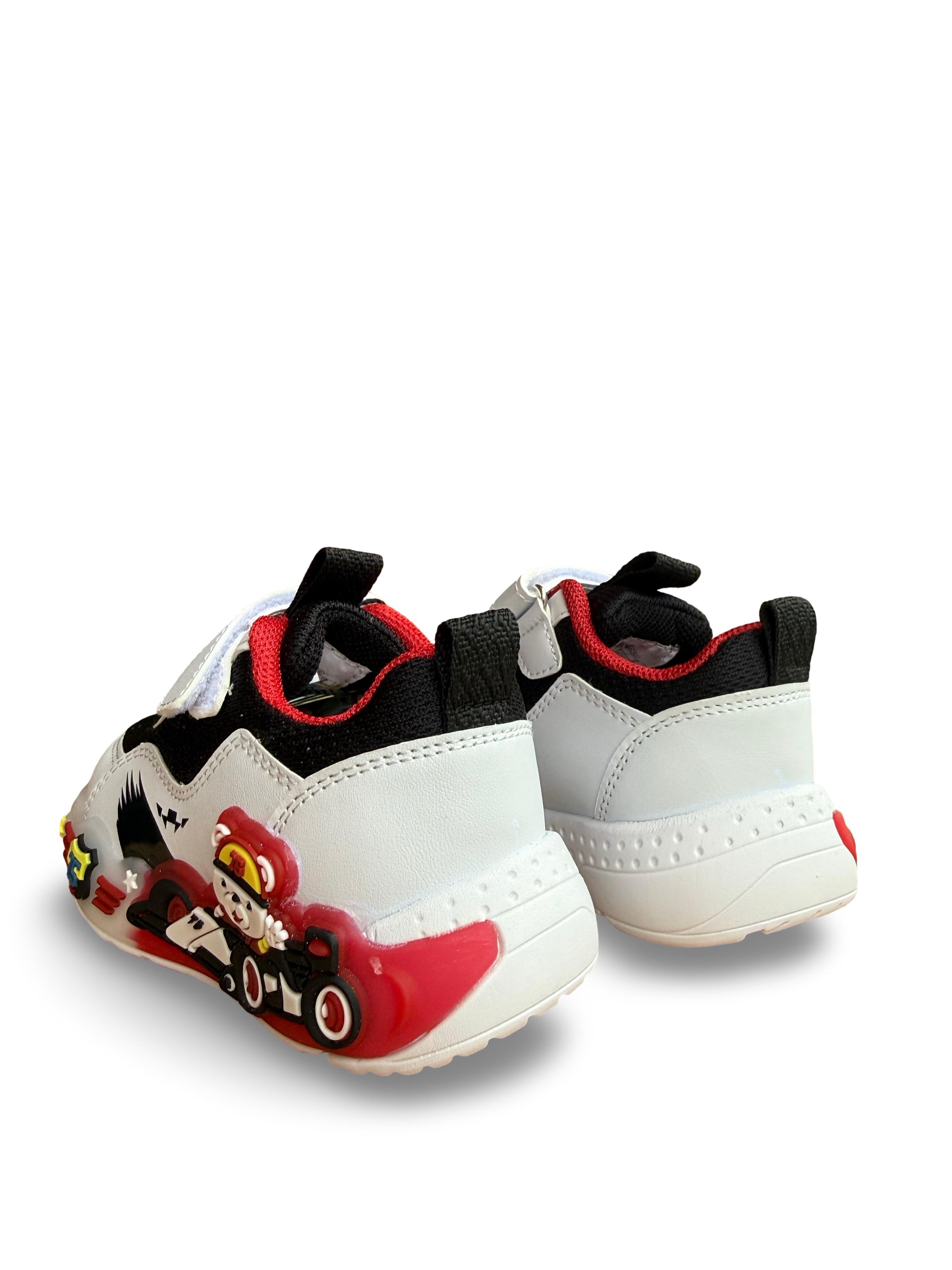 Pepino 2185 Bebe Unısex Sneaker Spor Siyah Beyaz