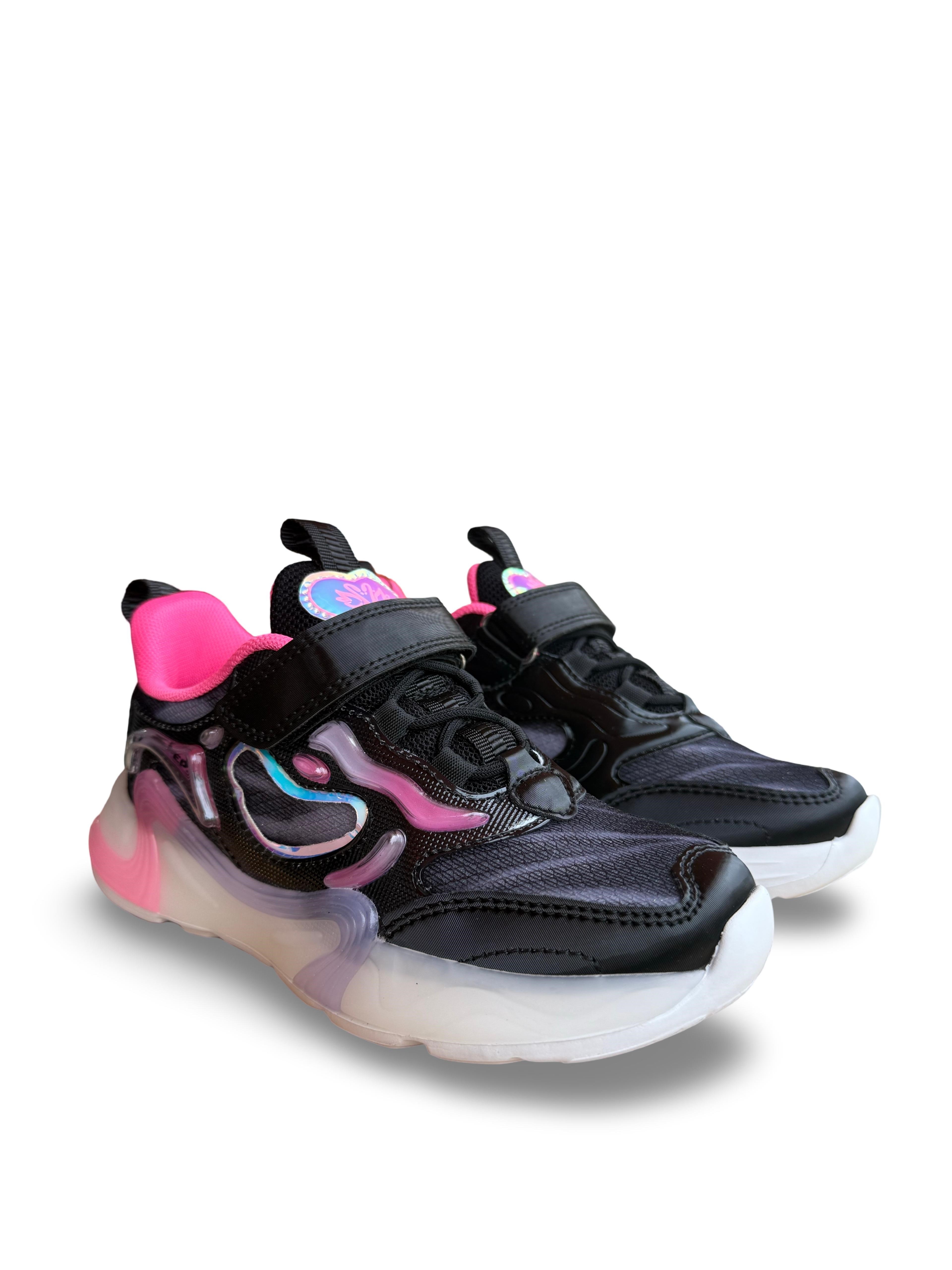 Pepino 2201Flt Kız Çocuk Sneaker Siyah
