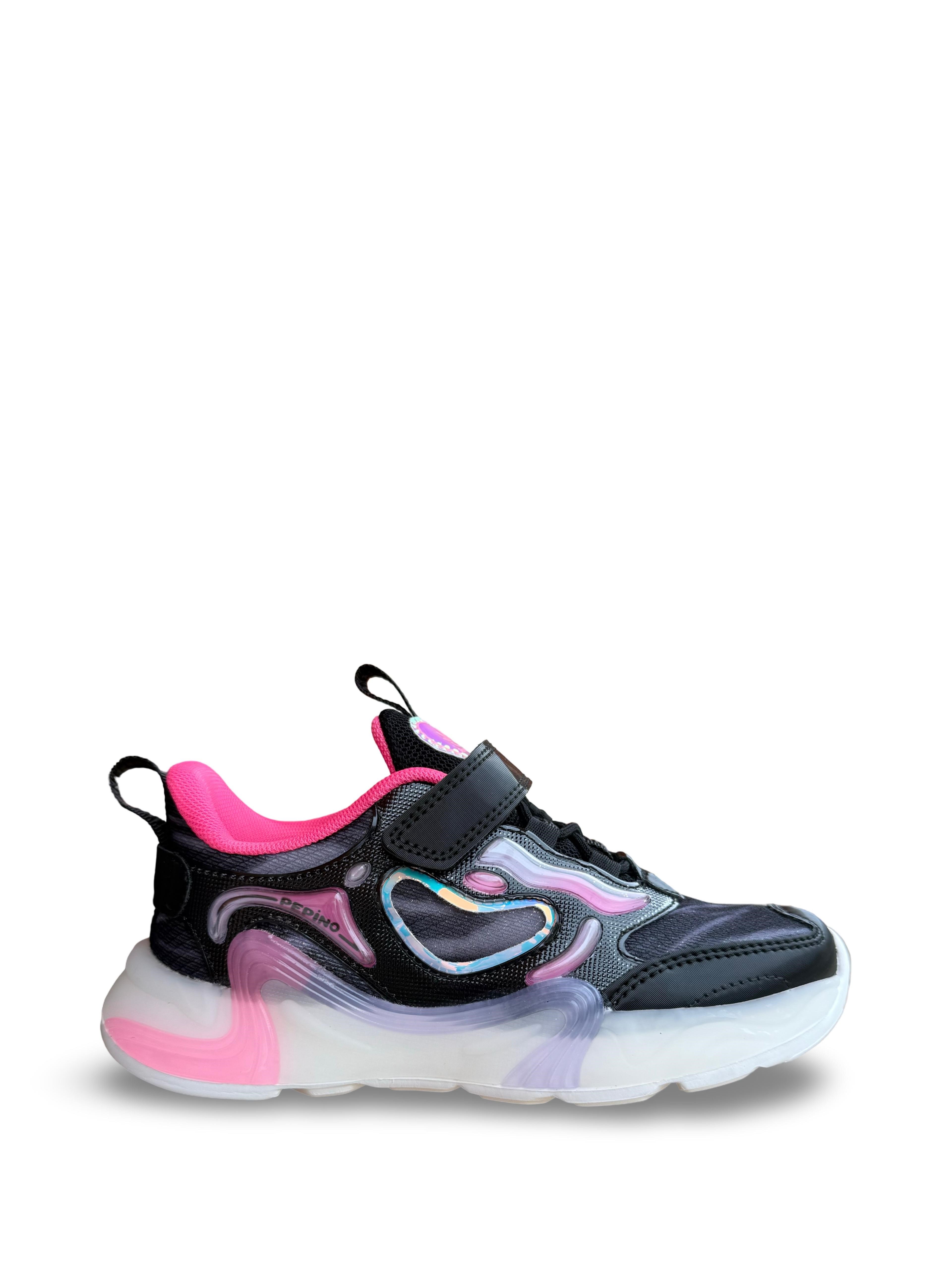 Pepino 2201Flt Kız Çocuk Sneaker Siyah