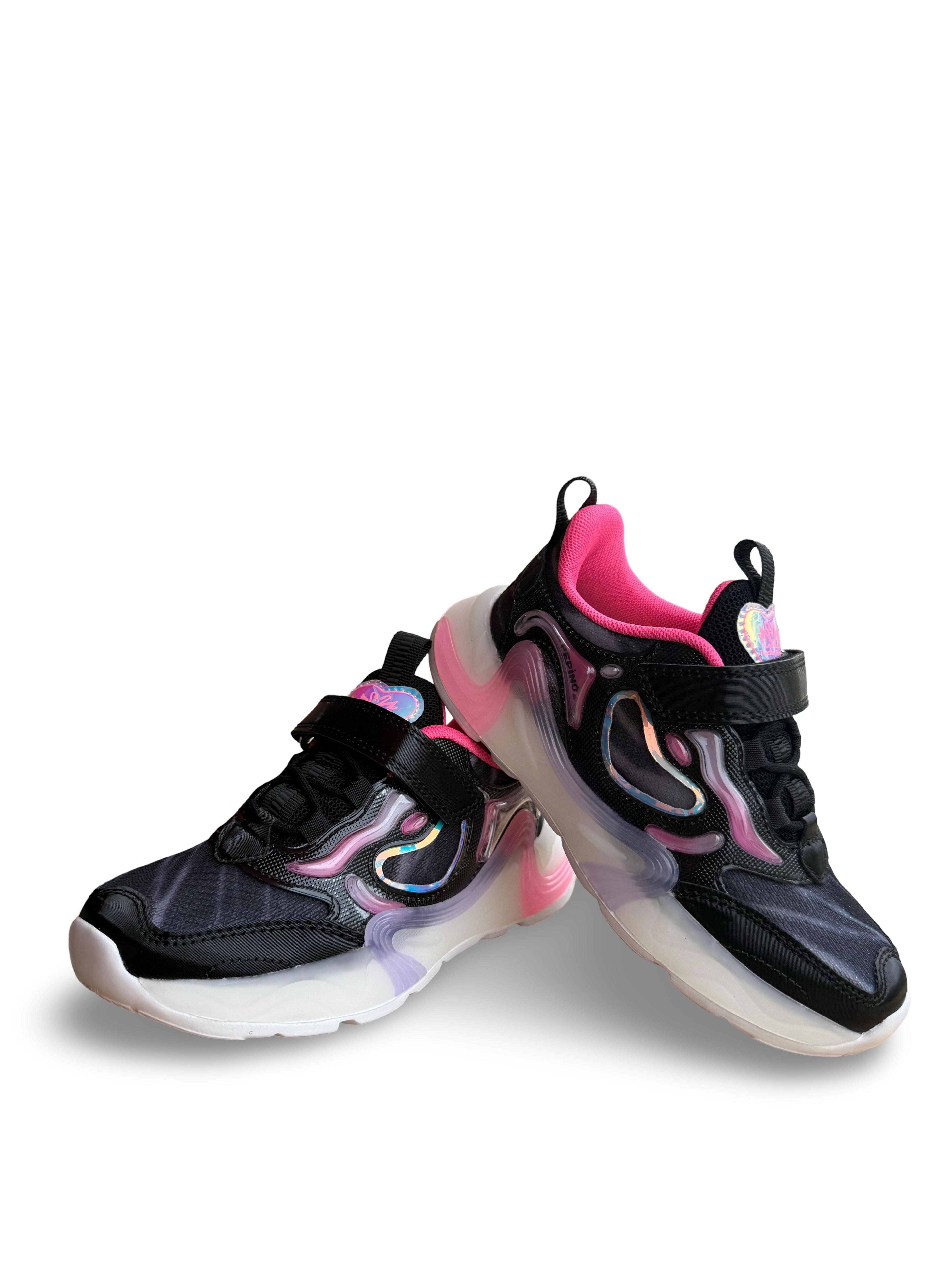 Pepino 2201Flt Kız Çocuk Sneaker Siyah