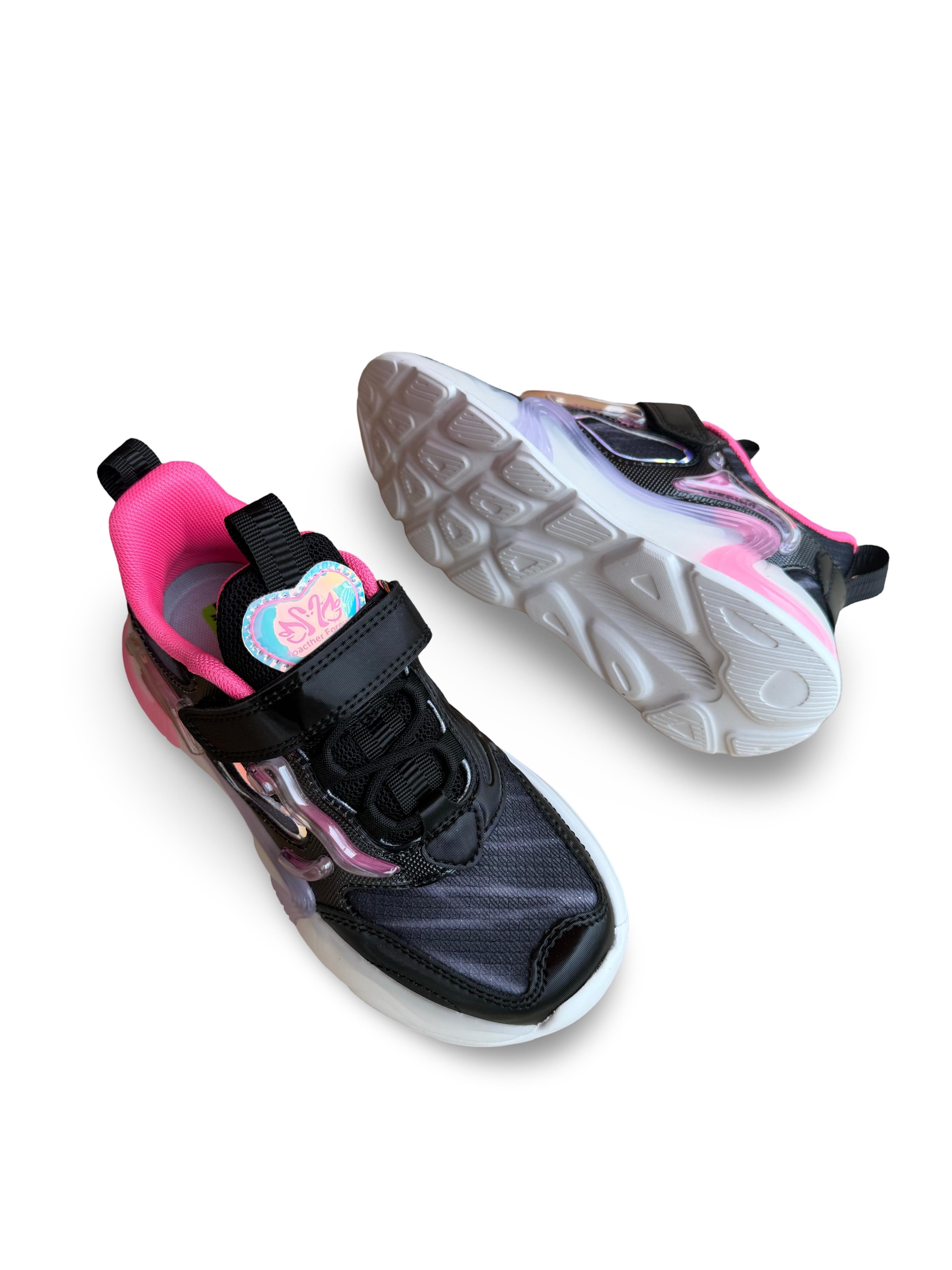 Pepino 2201Flt Kız Çocuk Sneaker Siyah