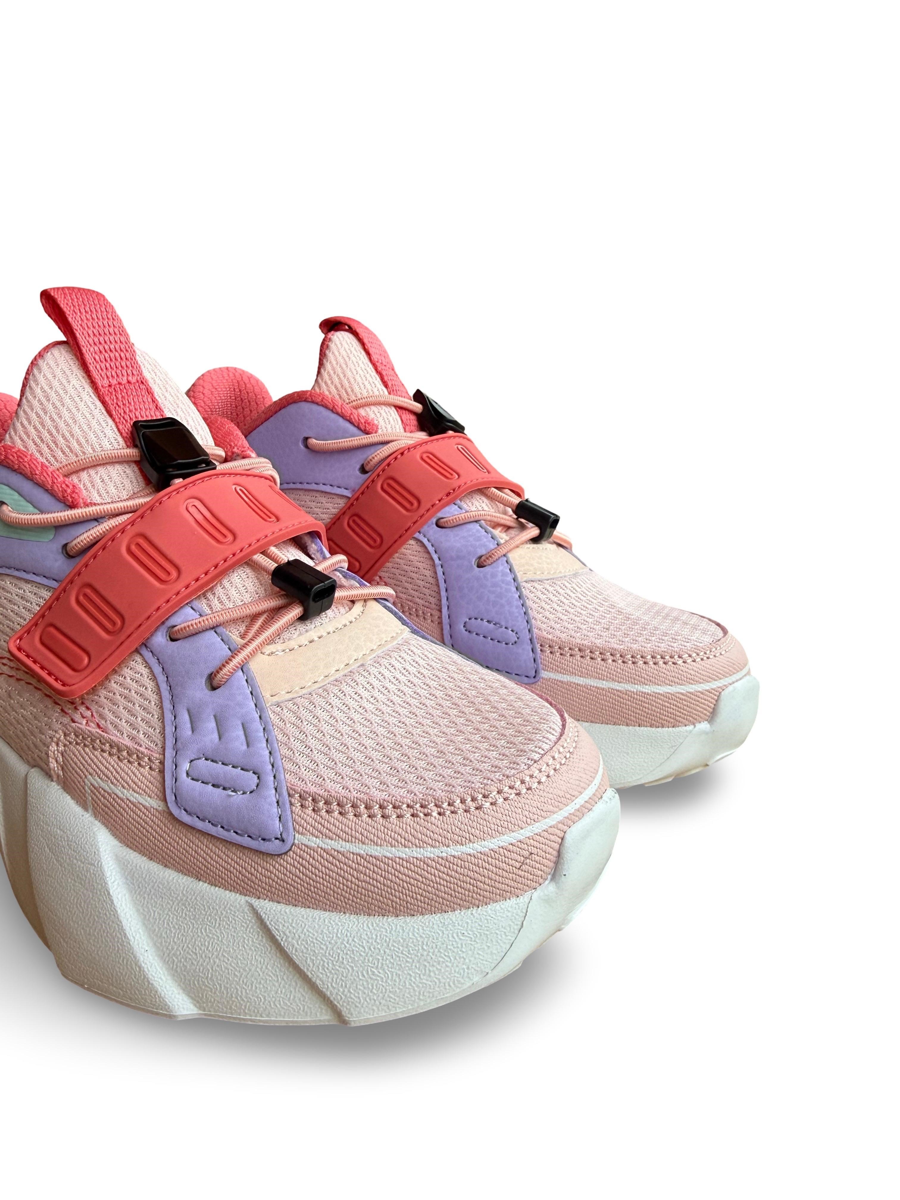 Pepino 2239Flt Unisex Çocuk Spor Sneaker Pudra
