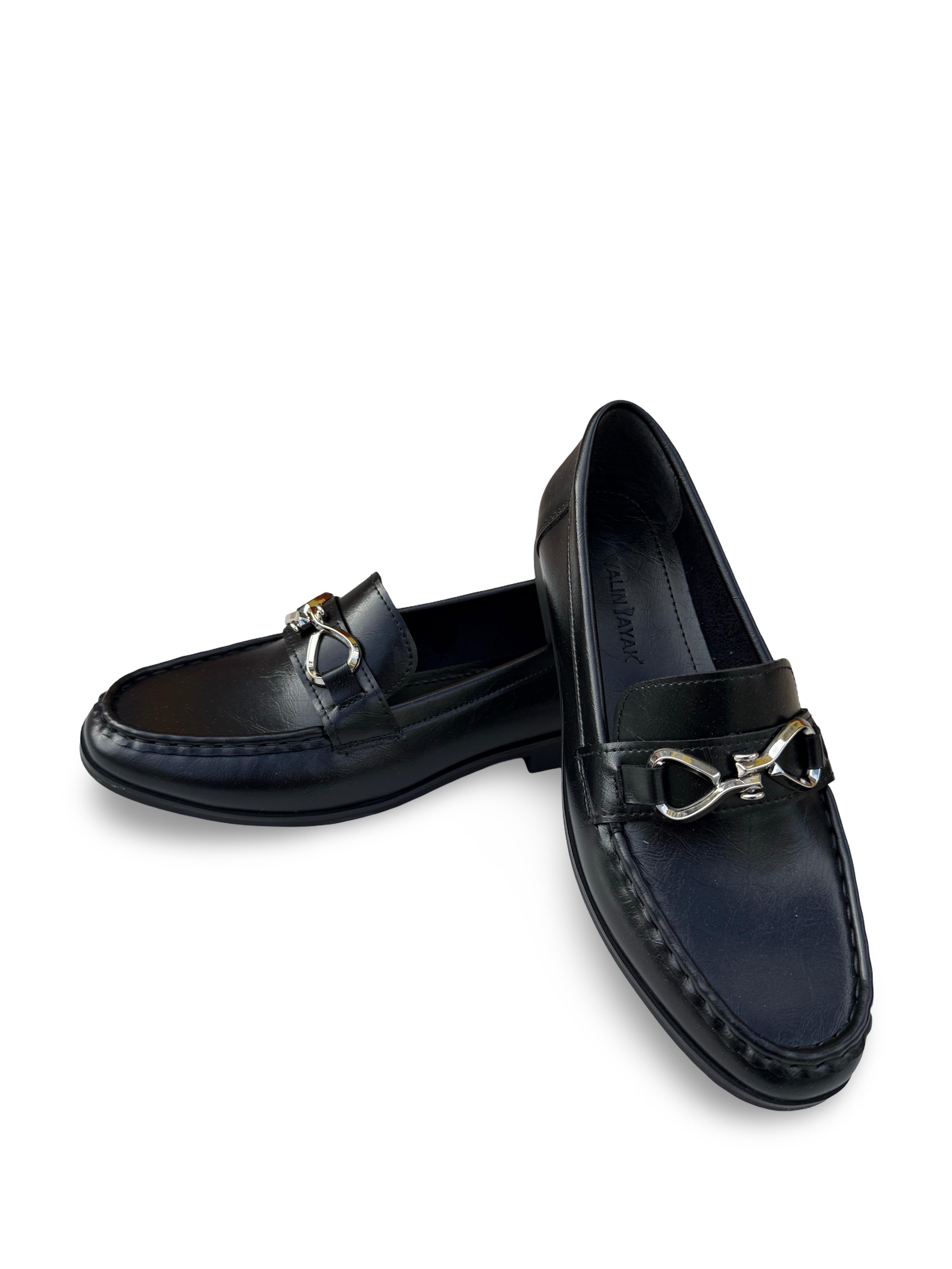 Prt6185 Kadın Loafer Babet Siyah