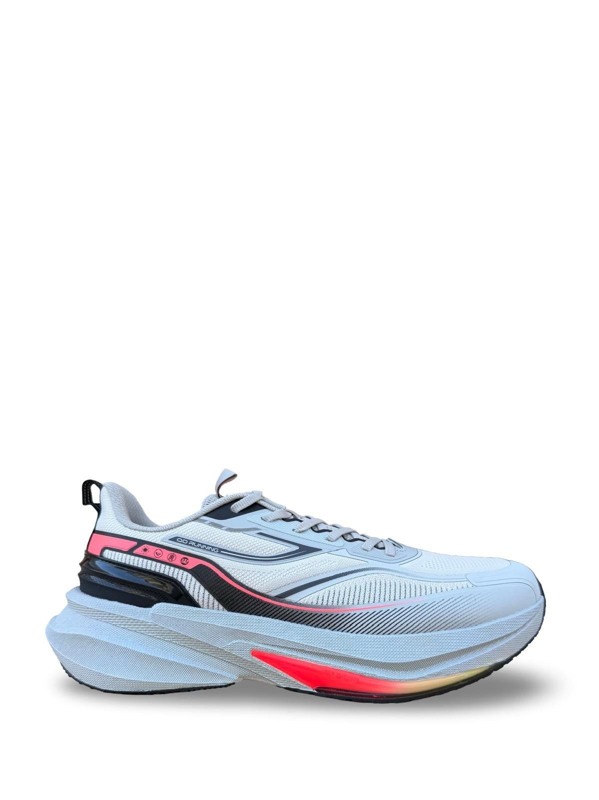 QHB023254210 Büyük Numara Eva Taban Erkek Spor Sneaker Gri
