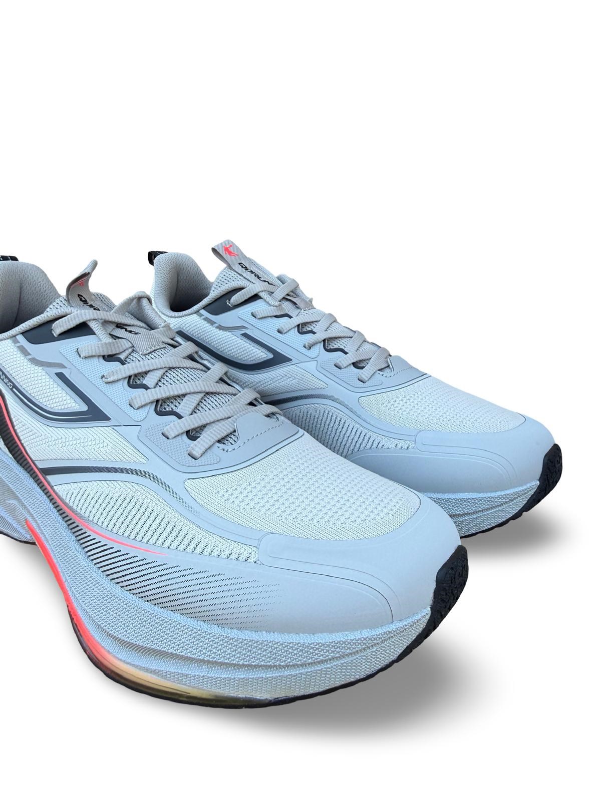 QHB023254210 Büyük Numara Eva Taban Erkek Spor Sneaker Gri