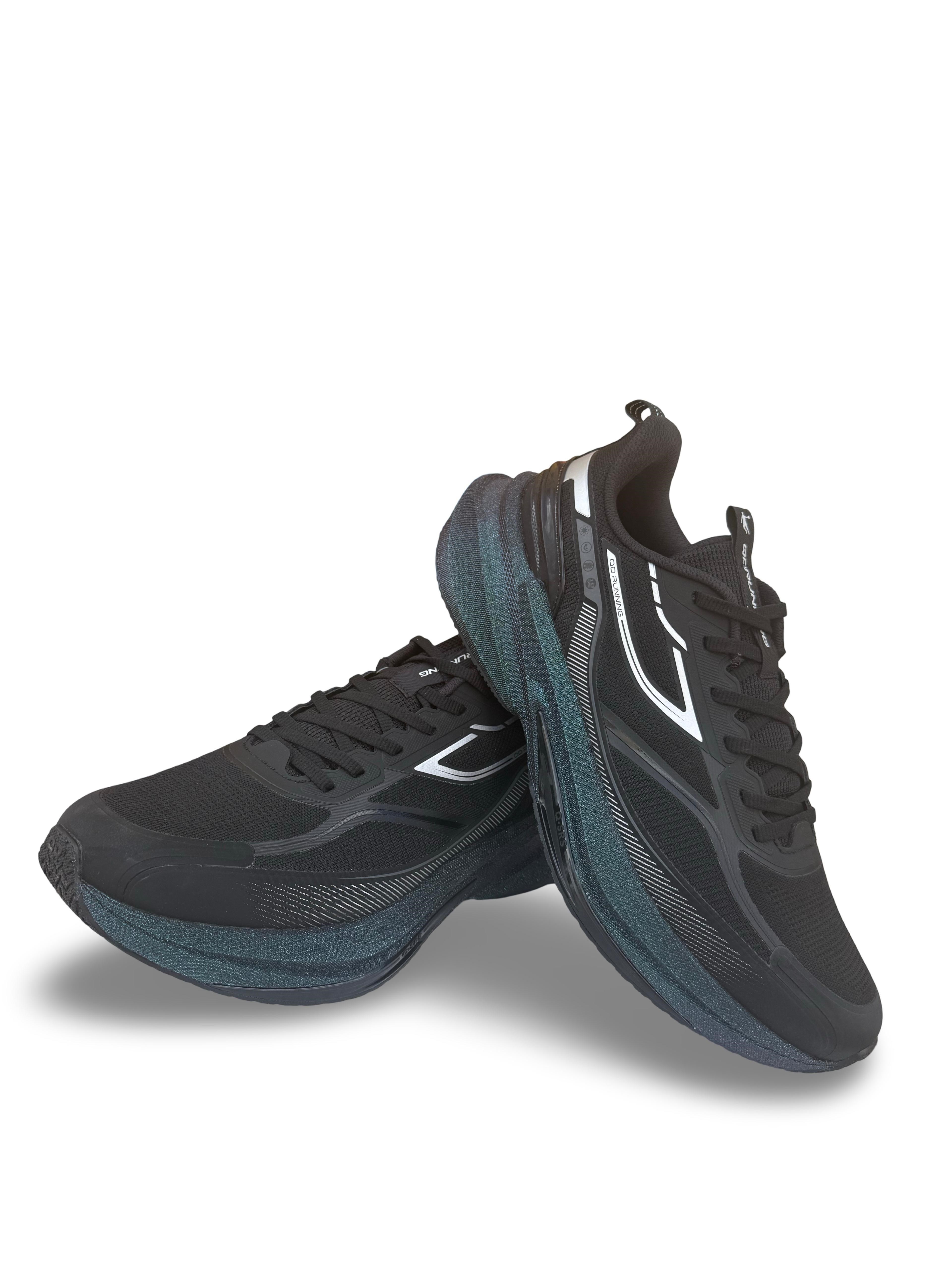 QHB023254210 Eva Aır Taban Erkek Spor Sneaker Siyah