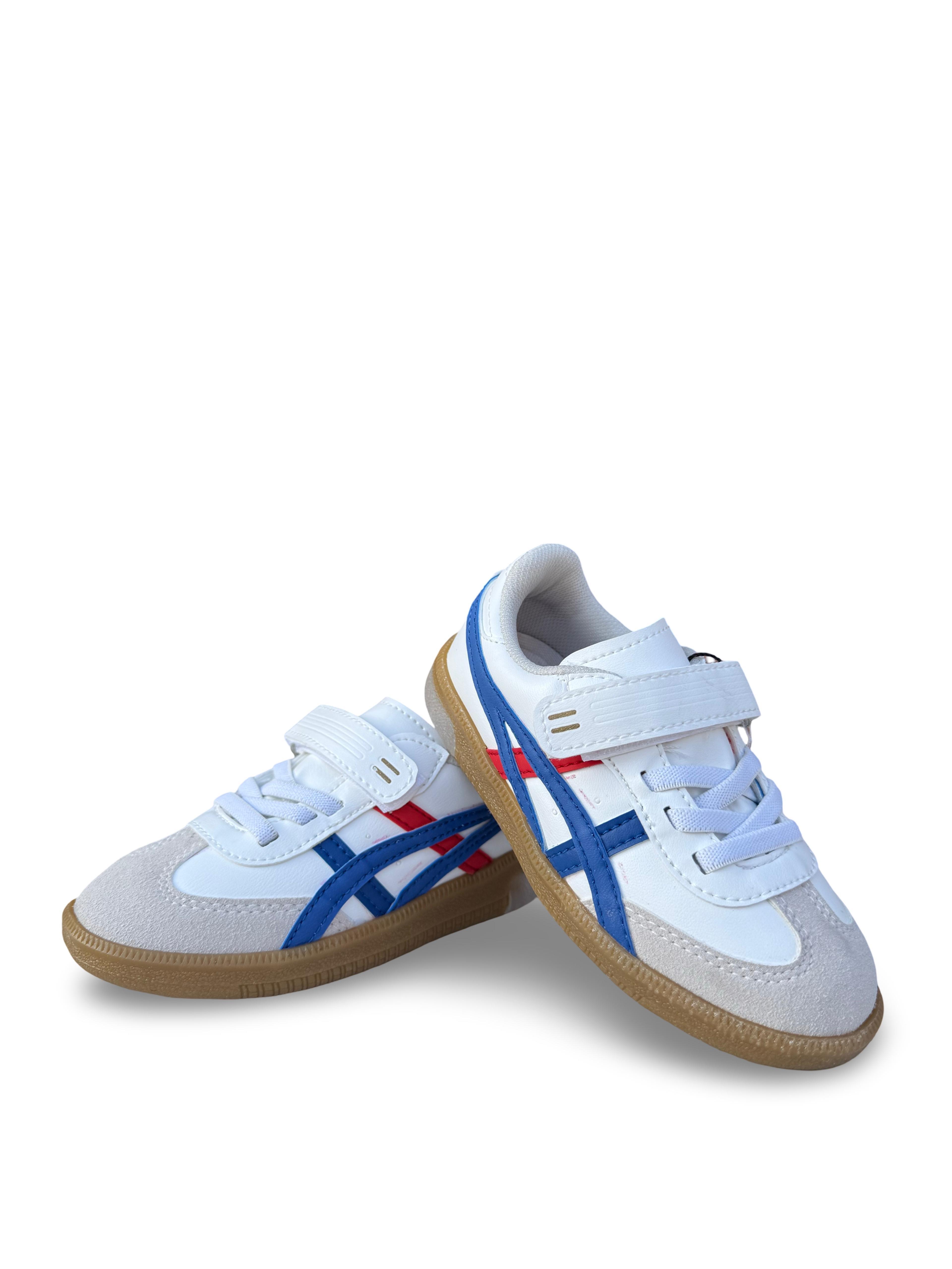 Tayger P5910 Cırtlı Çocuk Spor Sneaker Beyaz Mavi