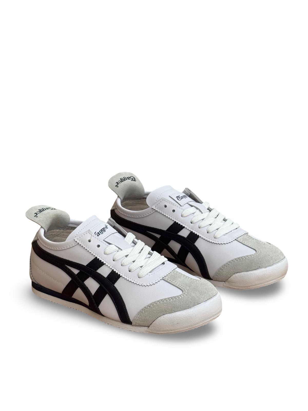 Tayger Z-3232 Hakiki Deri Kadın Spor Sneaker Beyaz Laci