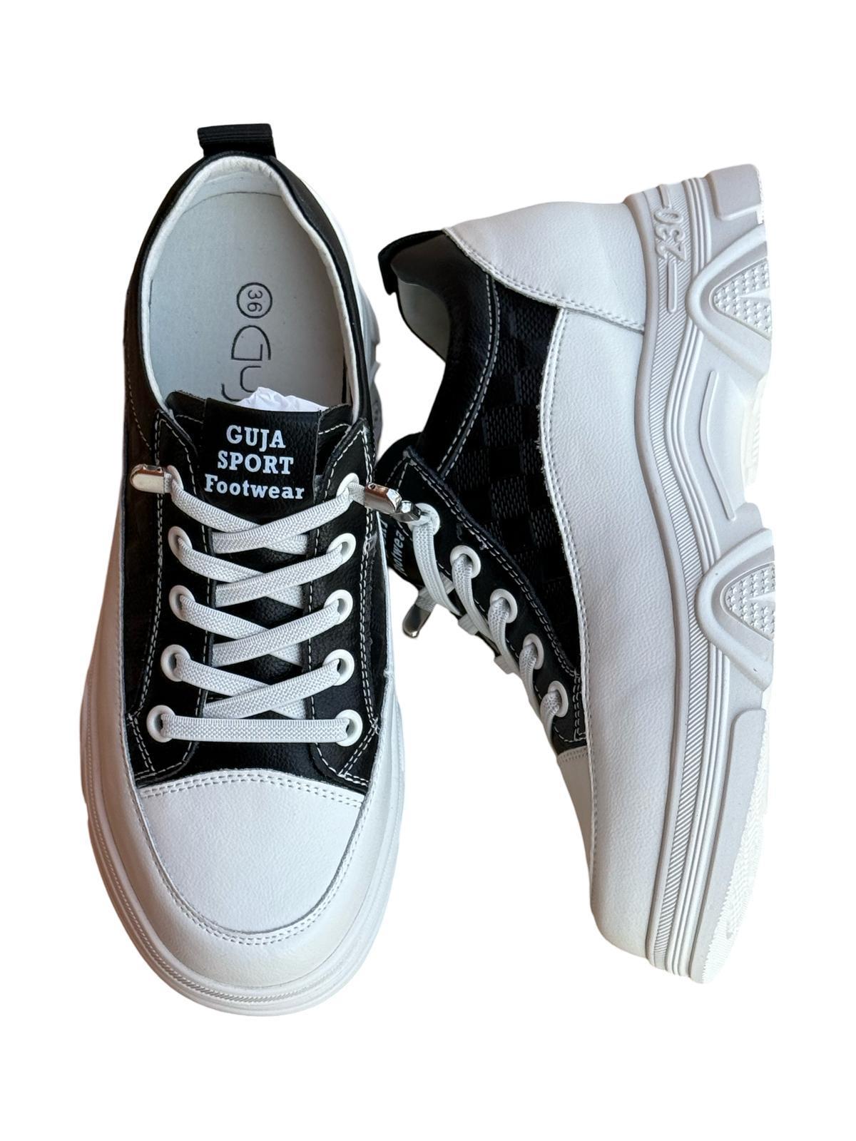 Yalınayak 25Y314 Eva Taban Kadın Sneaker Spor Siyah