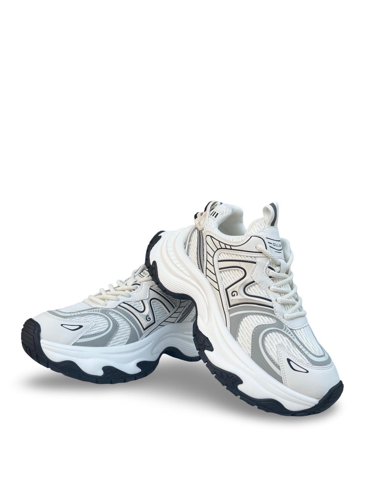 Yalınayak 25Y324 Kadın Yüksek Taban Sneaker Spor Beyaz