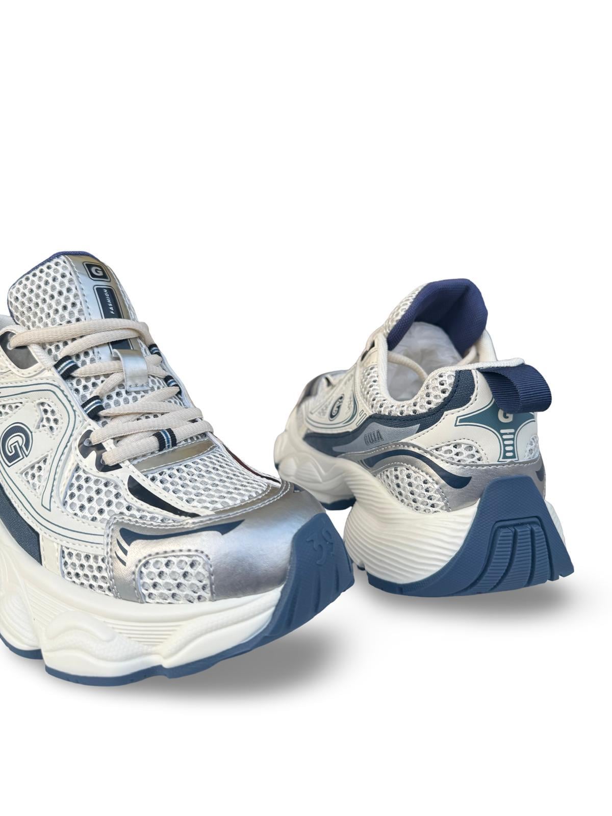 Yalınayak 25y353 Aır Taban Kadın Sneaker Lacivert