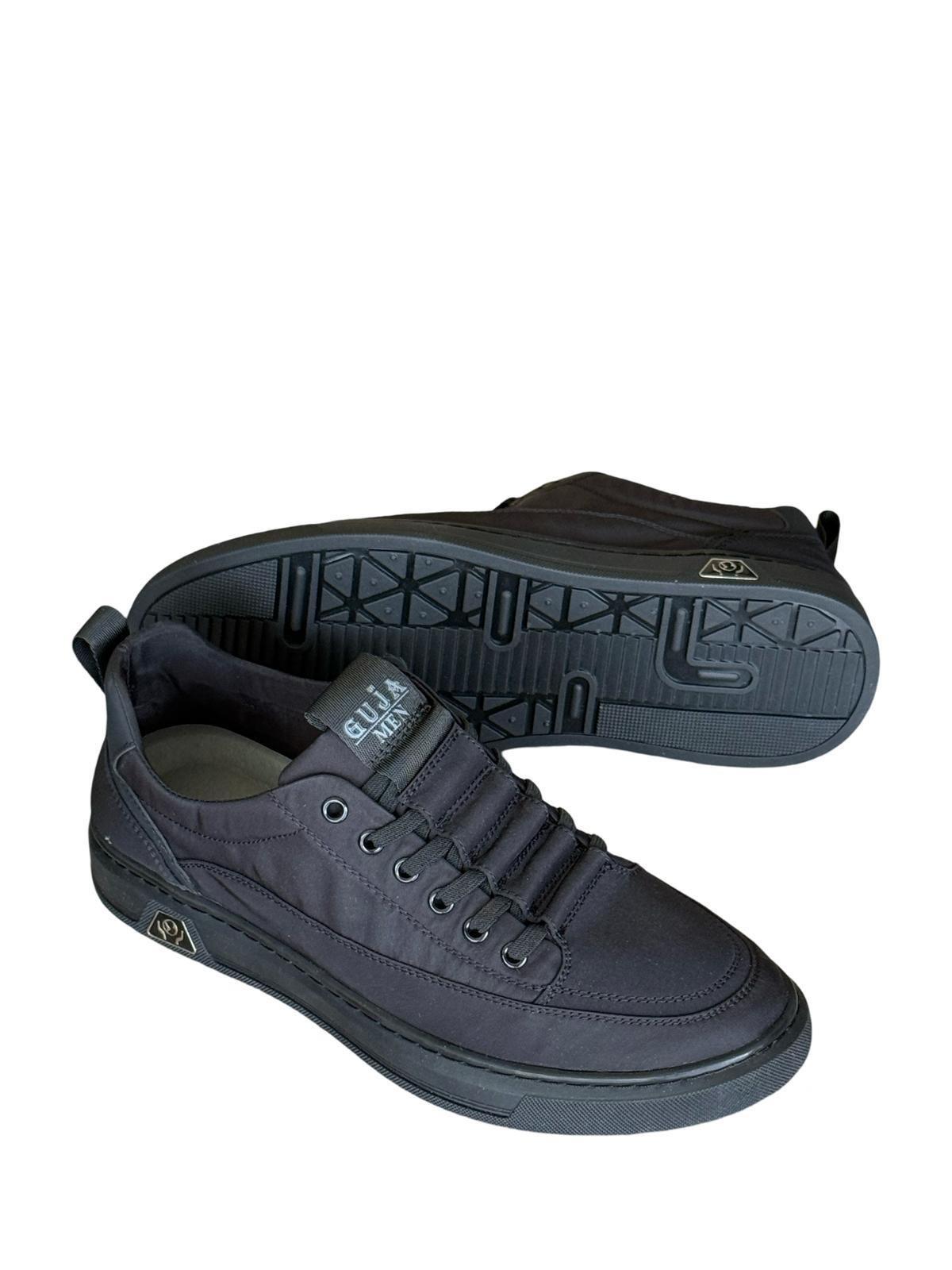 Yalınayak 25Y510-2 Comfort Taban Erkek  Sneaker Siyah