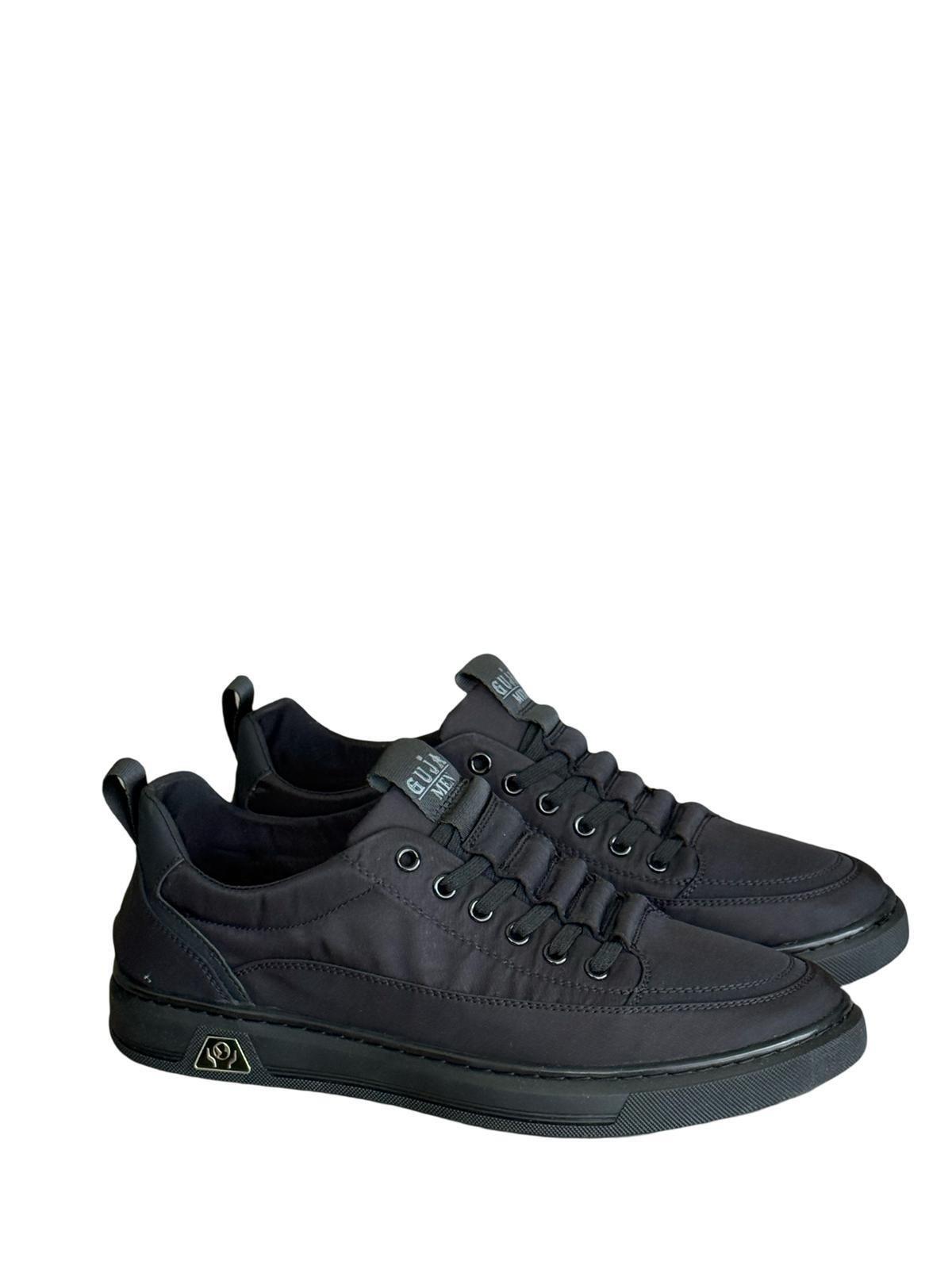 Yalınayak 25Y510-2 Comfort Taban Erkek  Sneaker Siyah
