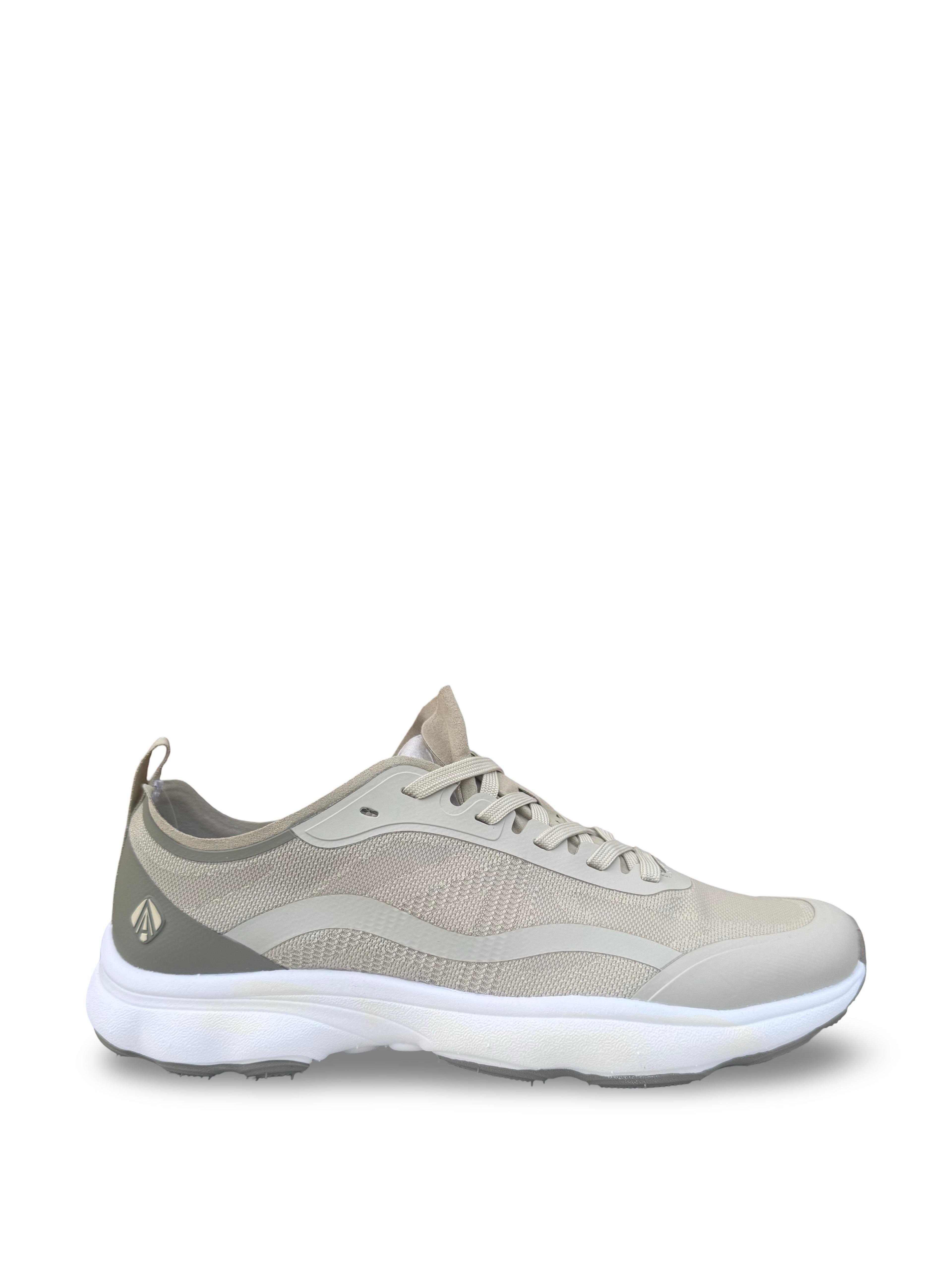 Yalınayak HM360519 Erkek Sneaker Spor Bej