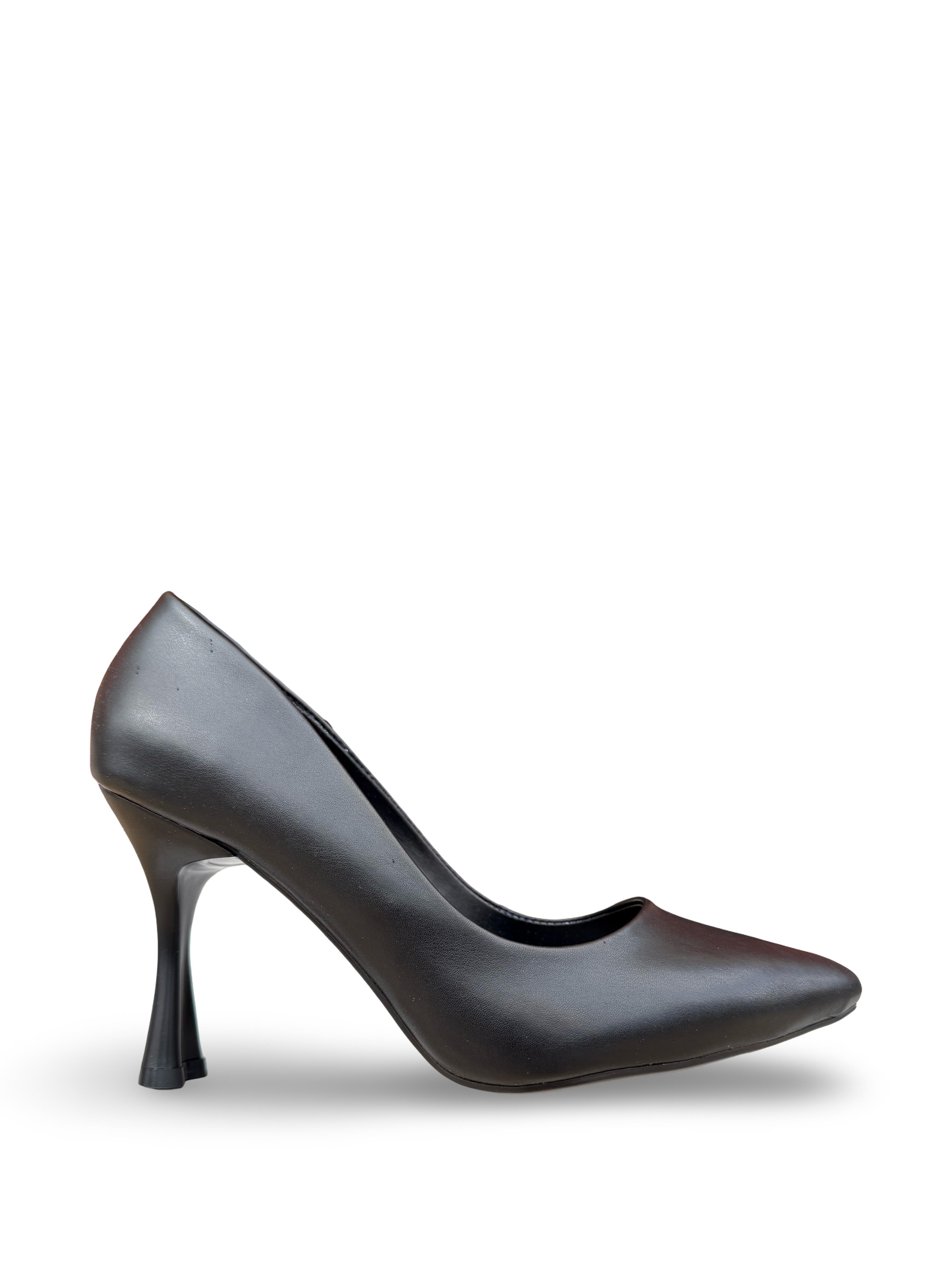 Yalınayak Lpy1305 Kadın Stiletto Siyah Mat