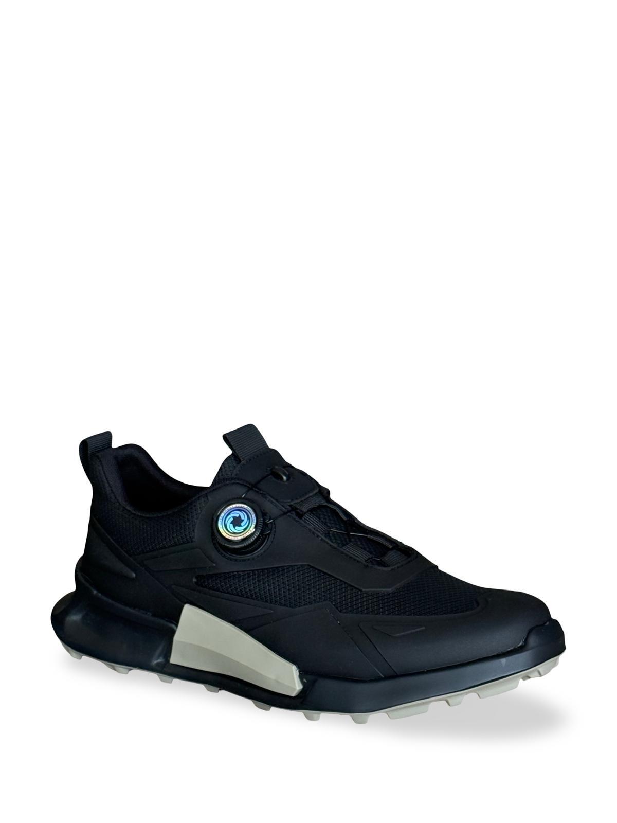 Yalınayak M20534 Hakiki Deri Erkek Sneaker Ayakkabı Siyah